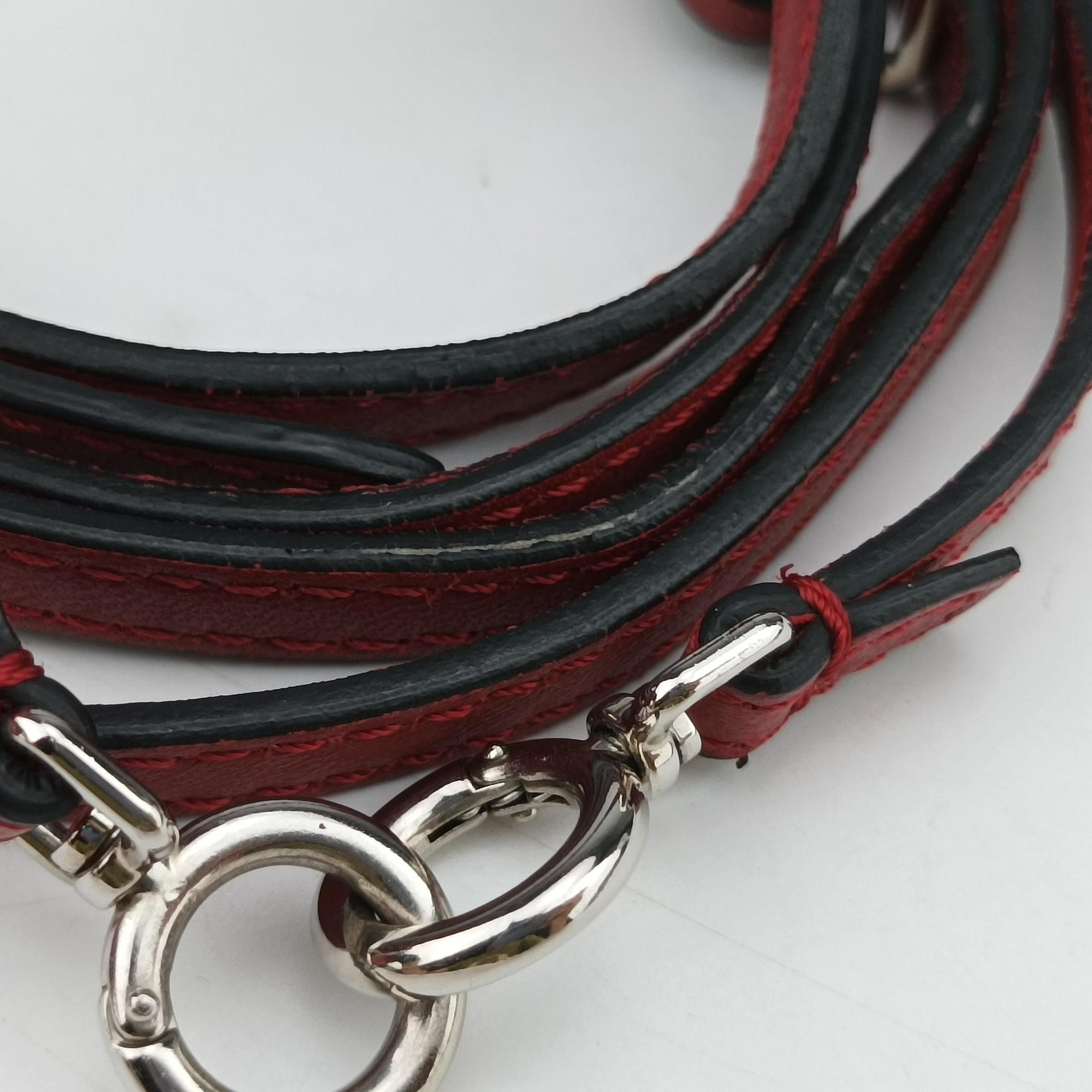 Micro Peekaboo Red×multi lambskin 8M0355 8M0355-87M-169-3355マイクロピーカブー レッド×マルチ ラムスキン 8M0355 8M0355-87M-169-3355