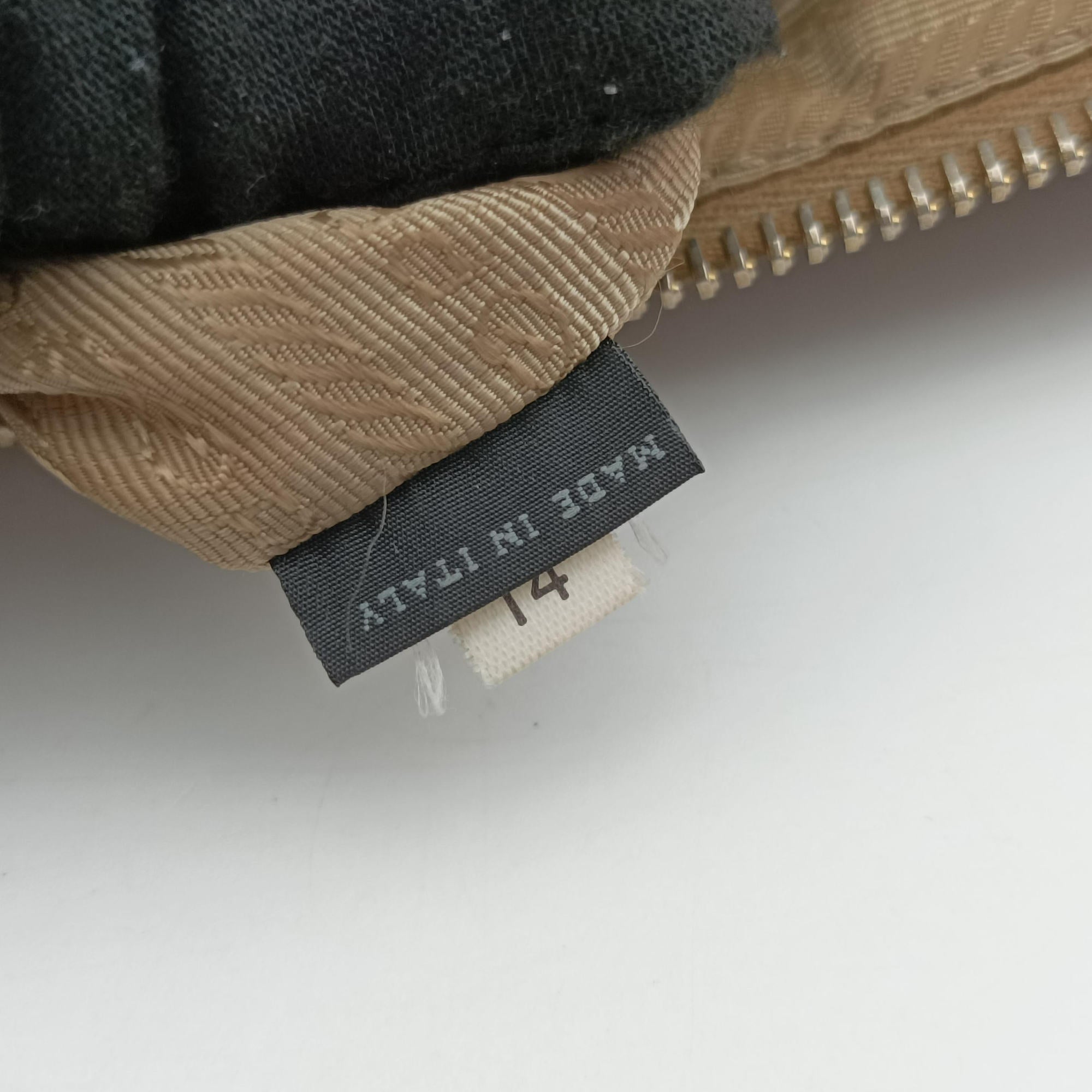 Logo Jacquard Blue × Brown Canvas × Leather BR4253 14ロゴジャガード ブルー × ブラウン キャンバス × レザー BR4253 14