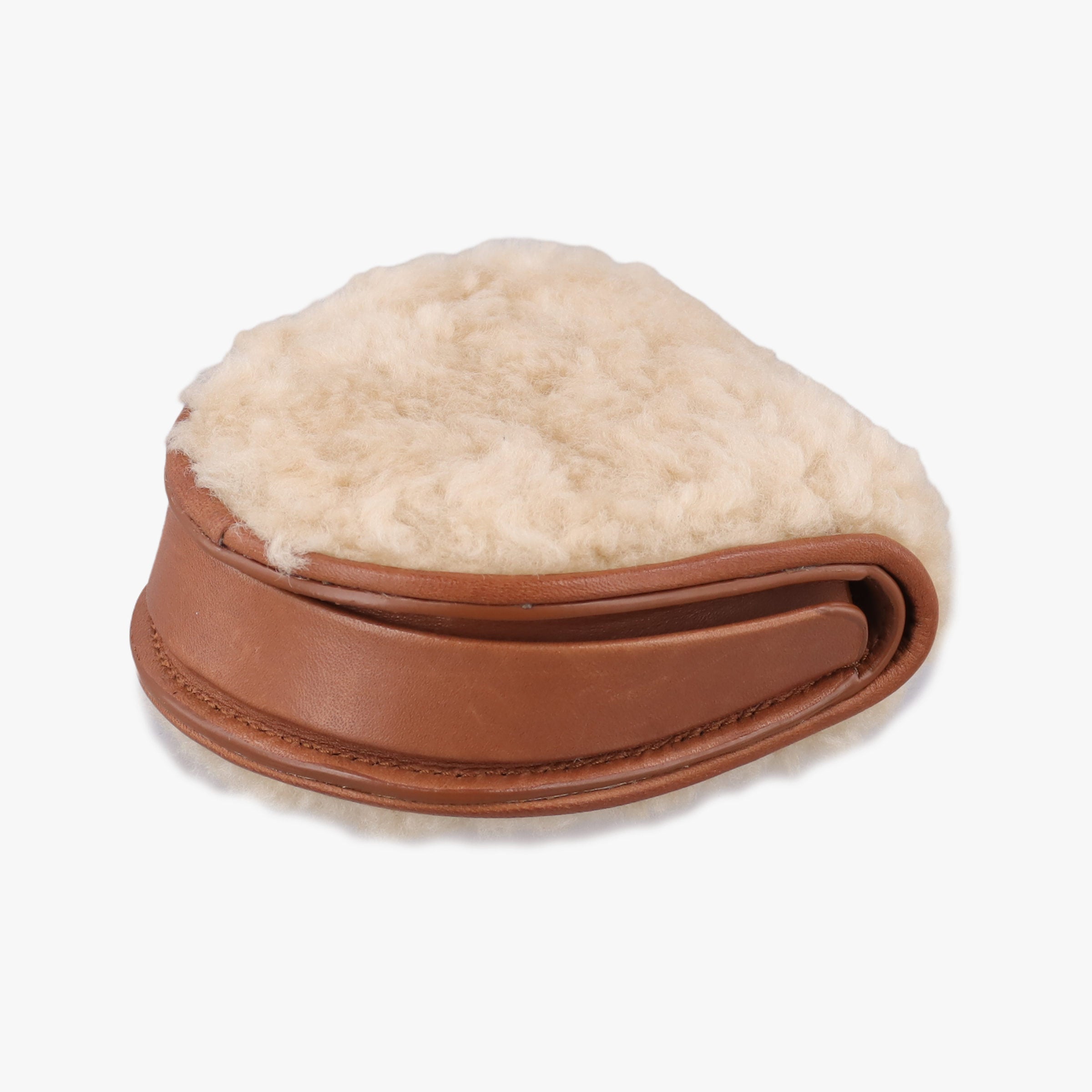 Le K Baby Satchel Brown Shearling x Leather 657818 GLB657818.0621ル K ベビーサッチェル ブラウン シアリング×レザー 657818 GLB657818.0621