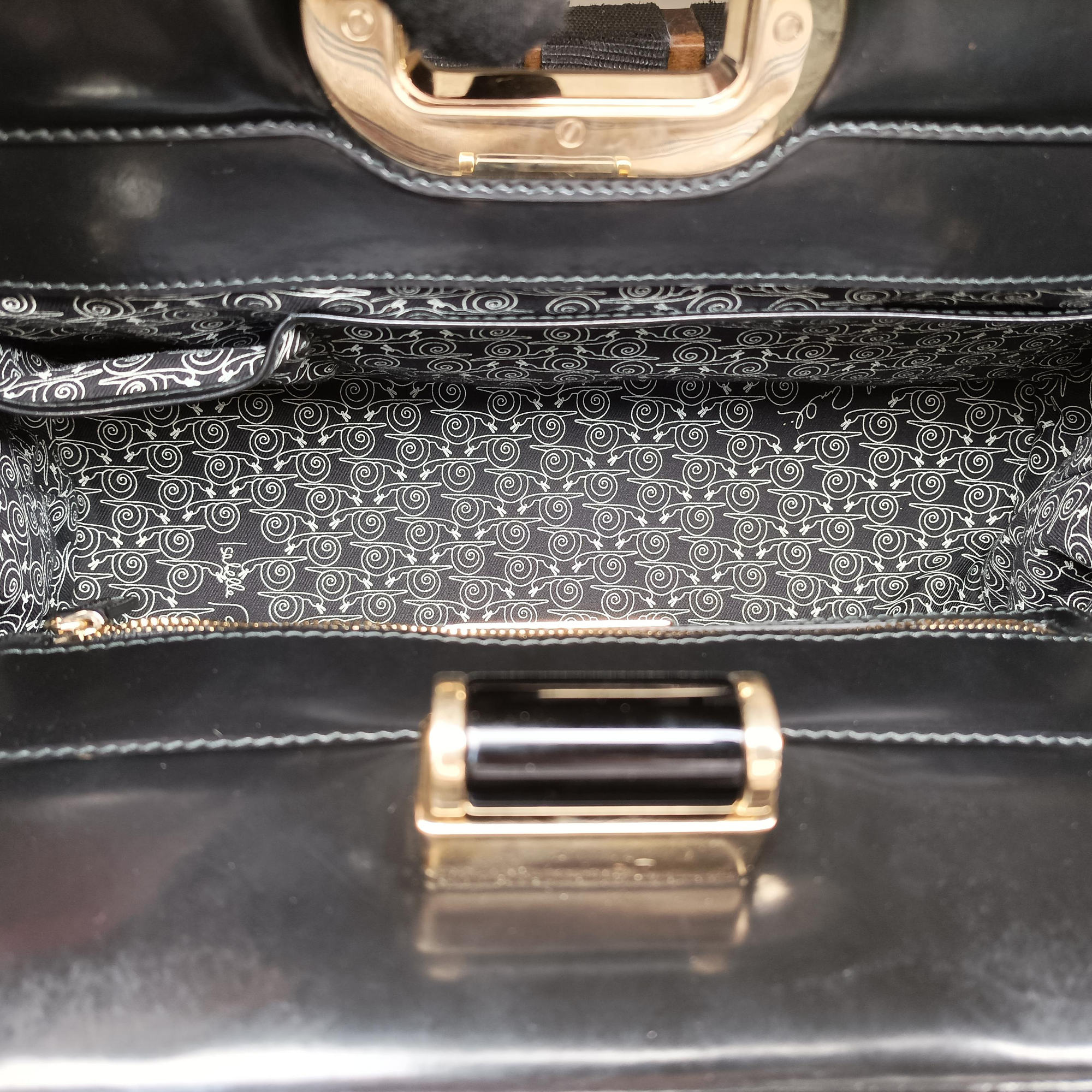 Leopard Print Black Leather× Fur 17763570レオパード 豹柄 ブラック レザー ×ファー 17763570