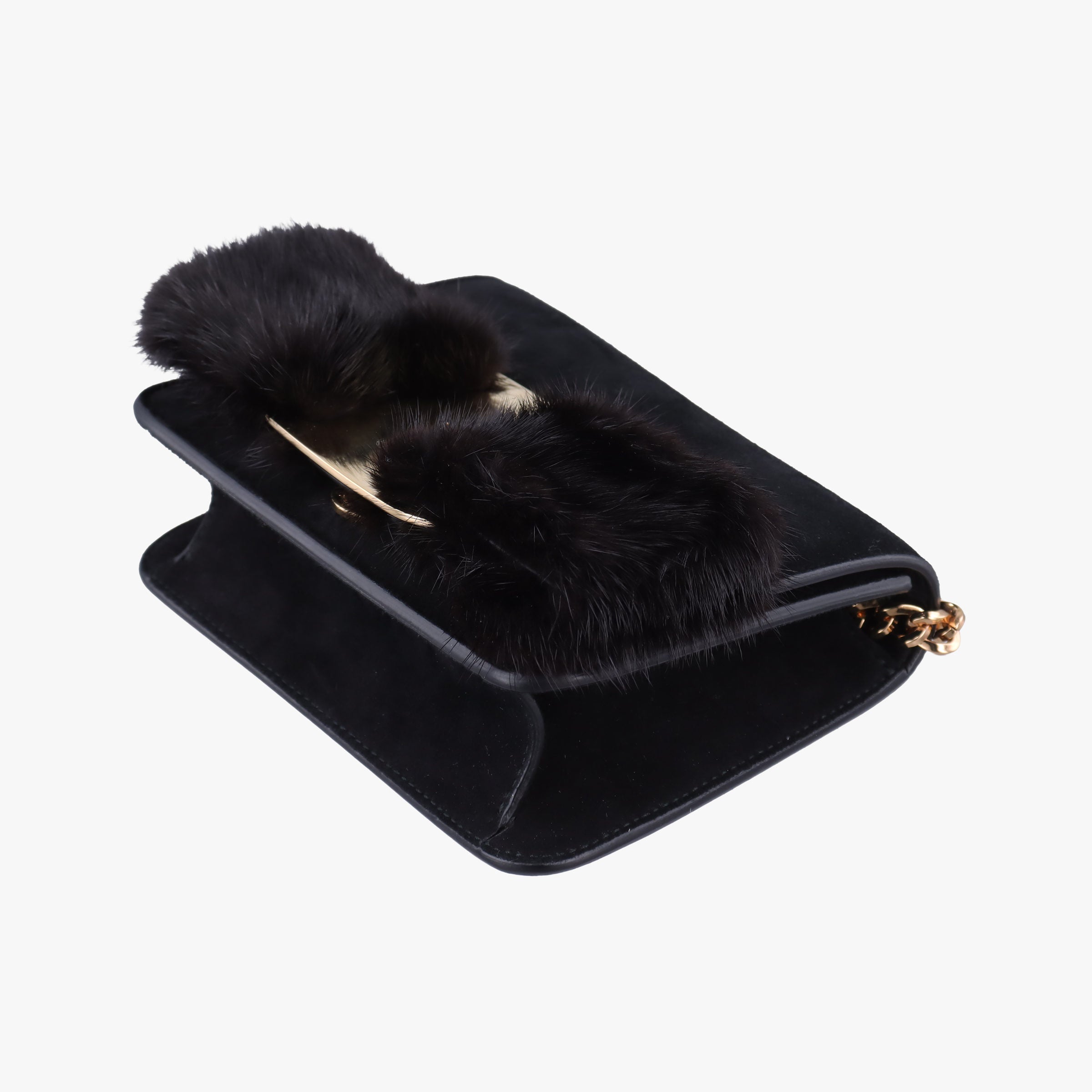 Vara Black Suede × Mink Fur FZ-21 H 309ヴァラ ブラック スエード × ミンクファー FZ-21 H 309