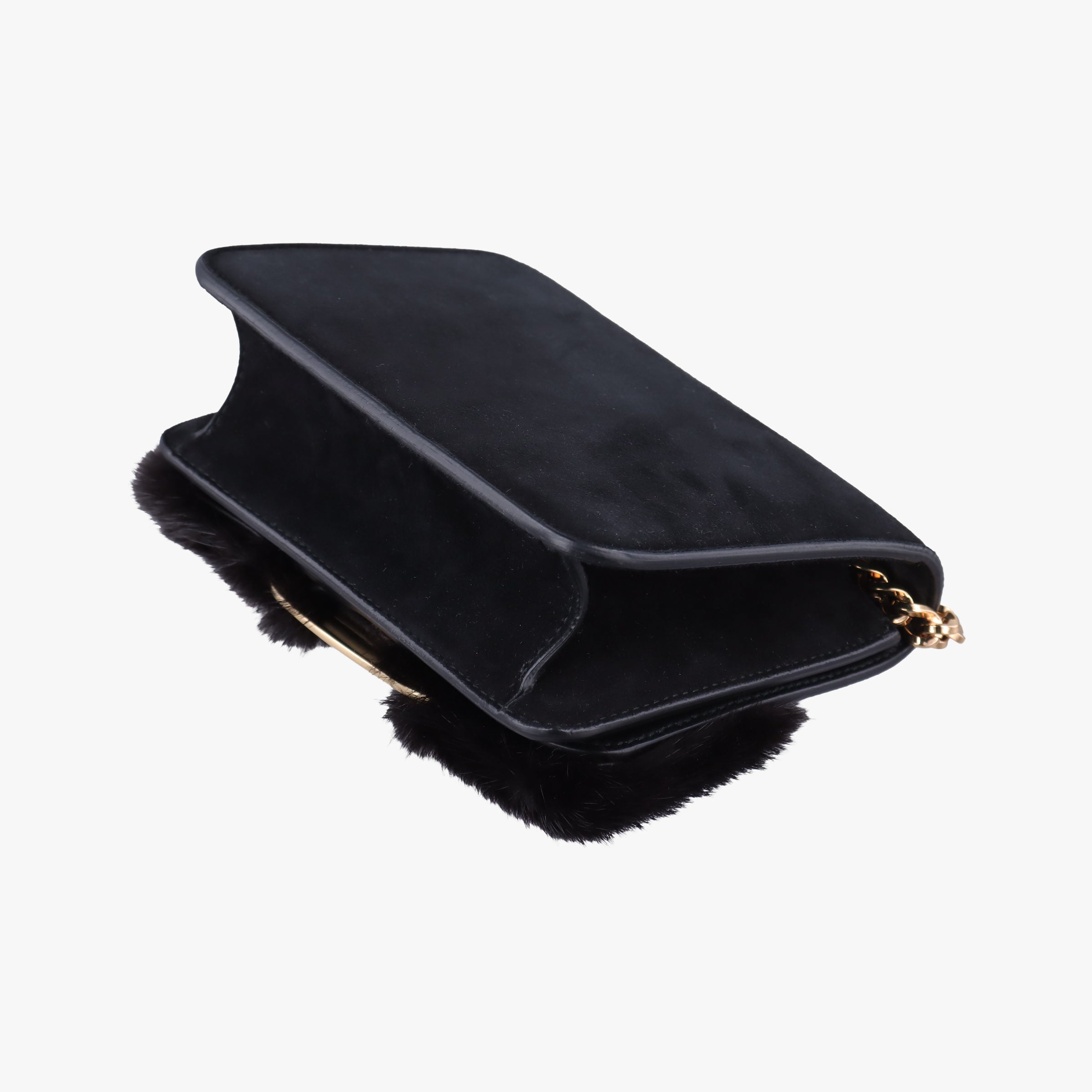 Vara Black Suede × Mink Fur FZ-21 H 309ヴァラ ブラック スエード × ミンクファー FZ-21 H 309