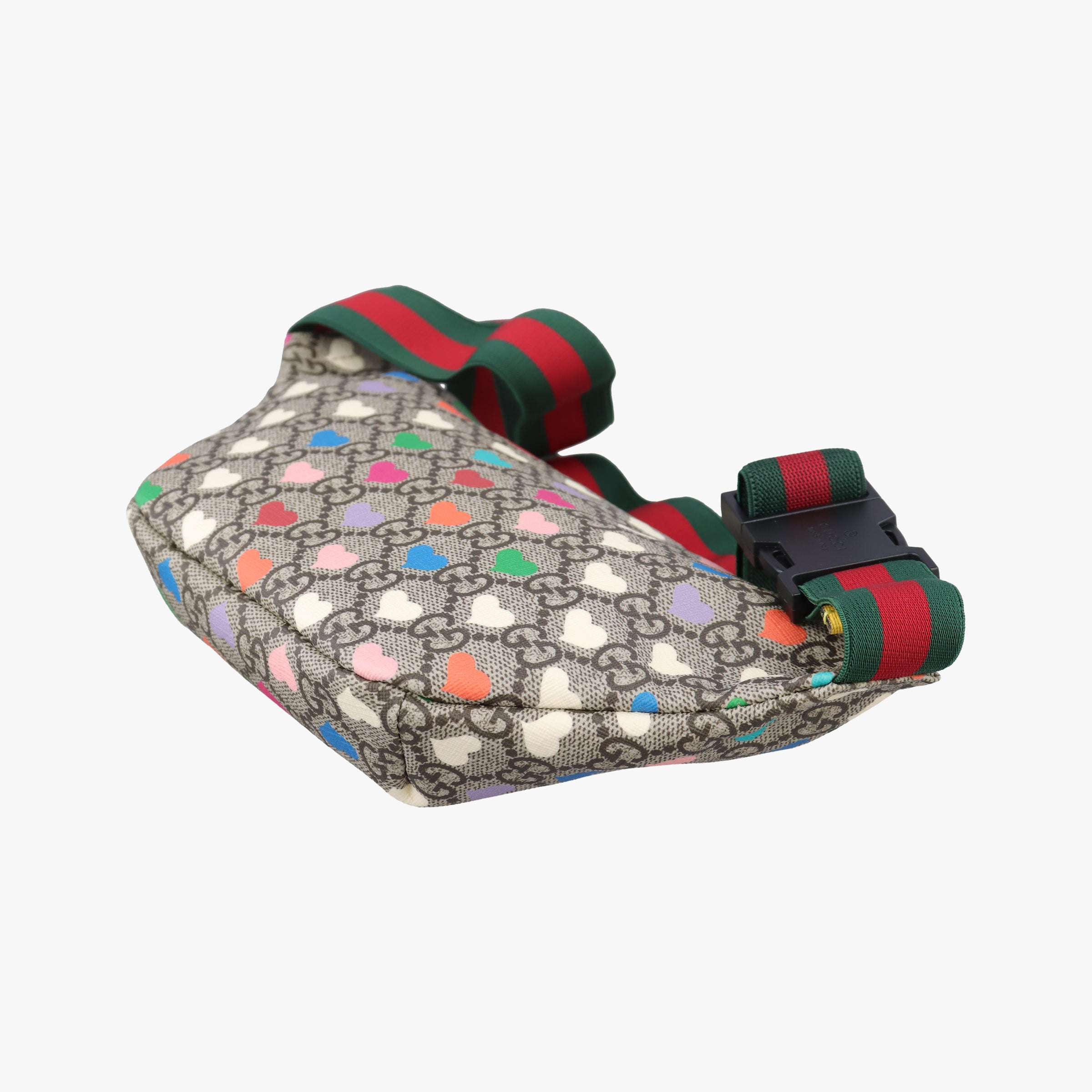 kids GG Top strawberry Print beige×multi PVC coated canvas 502095 C031324356キッズ GG トップ ストロベリー プリント ベージュ×マルチ PVCコーティングキャンバス 502095 C031324356