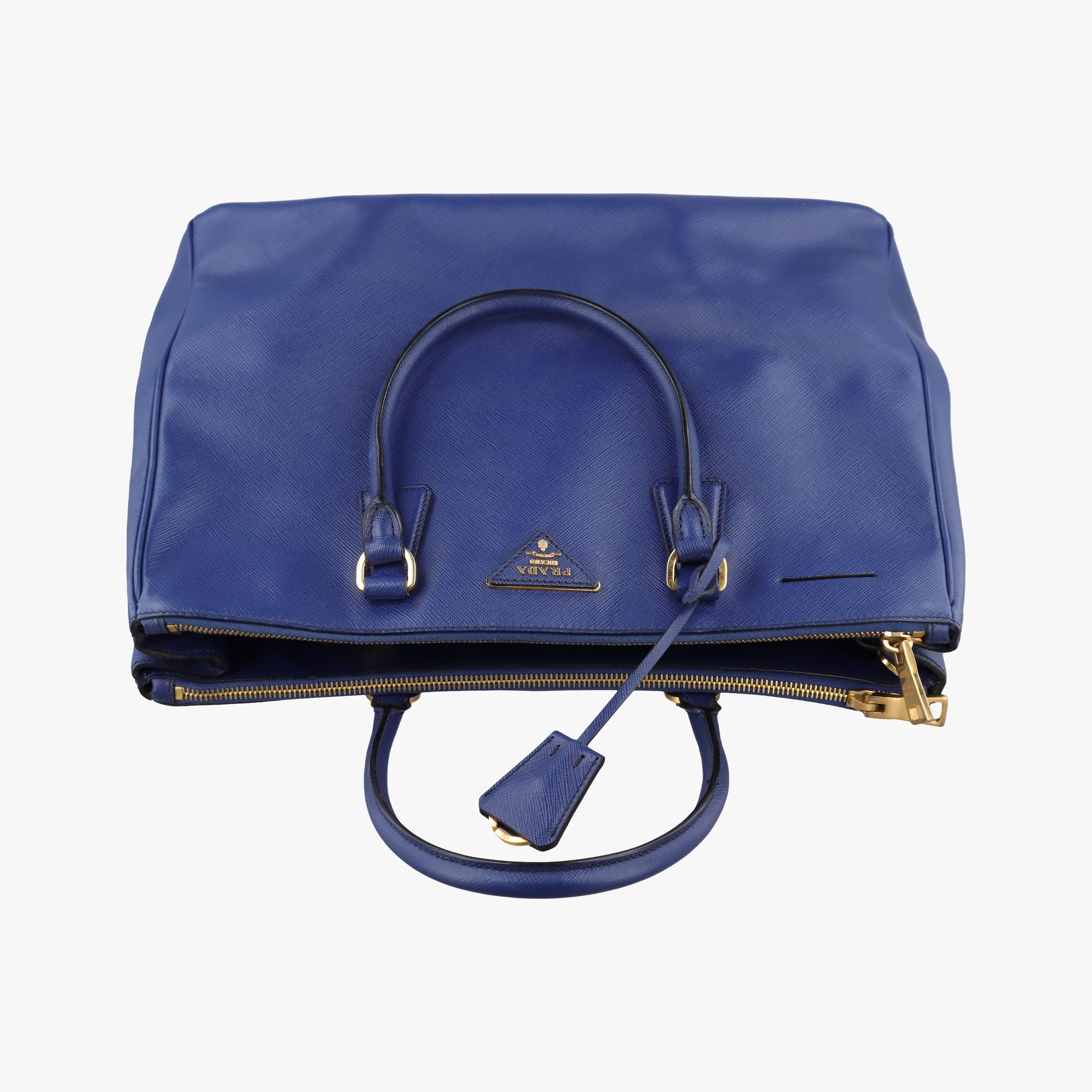 Galleria Blue SAFFIANO Leather BN2274 7 Lガレリア ブルー サフィアーノレザー BN2274 7 L