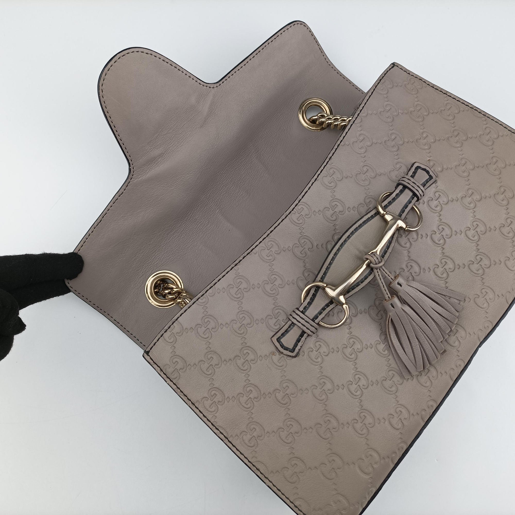 Emily Beige Leather 295402 I017826548エミリー ベージュ レザー 295402 I017826548