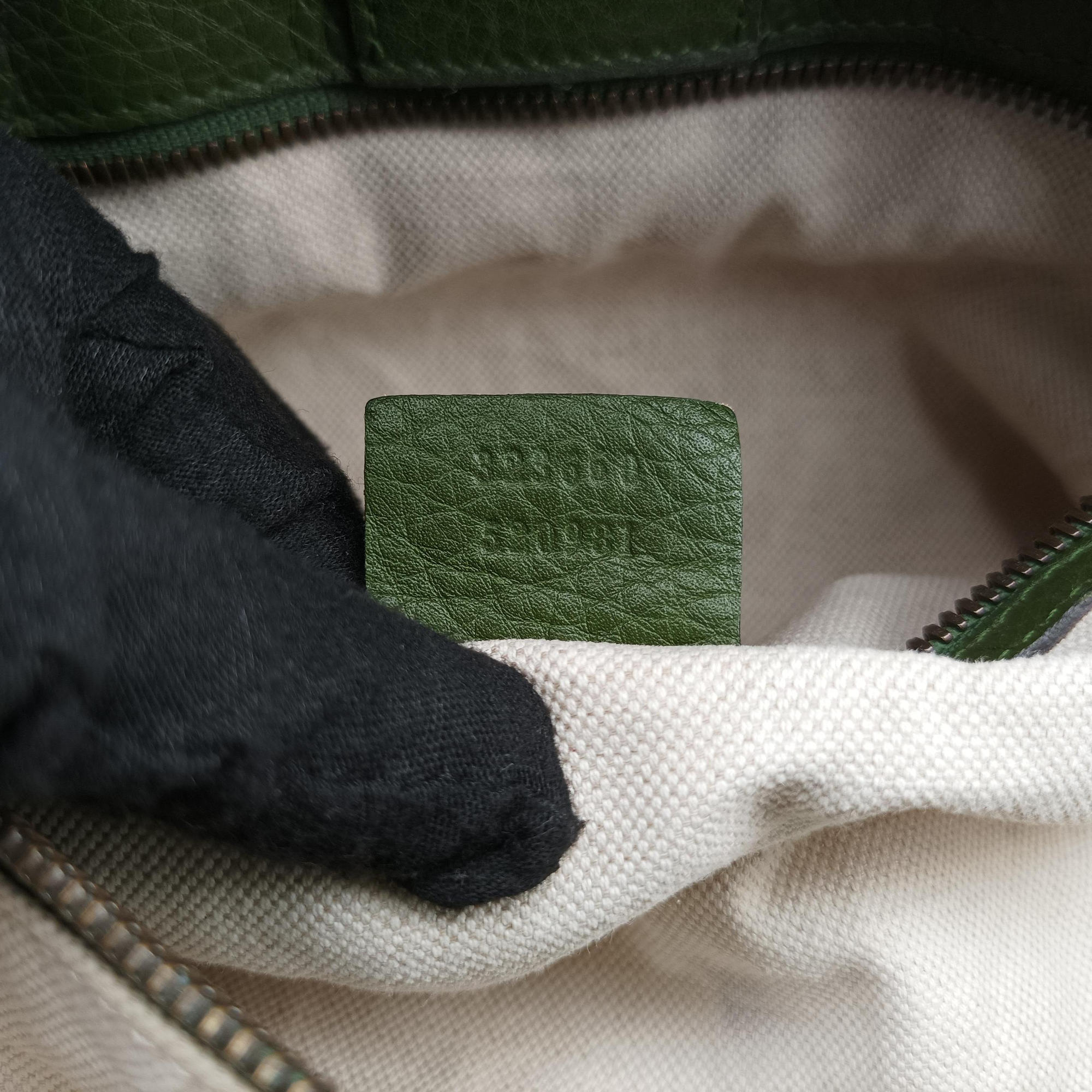 Bamboo Shopper Green Leather 323660 B015978648バンブーショッパー グリーン レザー 323660 B015978648