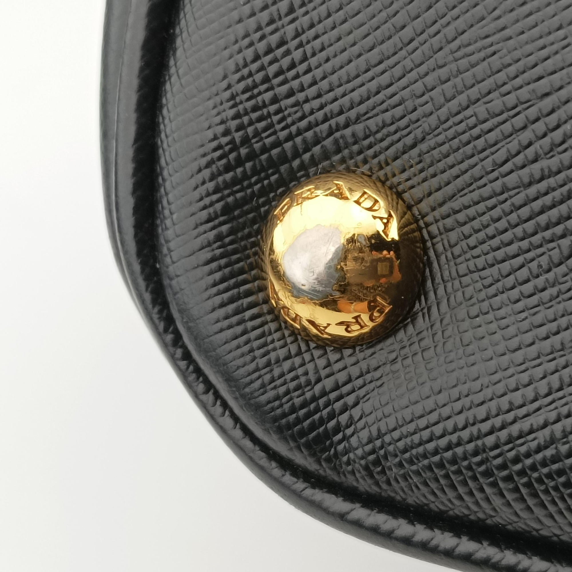 Galleria Black SAFFIANO Leather BN2274 7 R 208ガレリア ブラック サフィアーノレザー BN2274 7 R 208