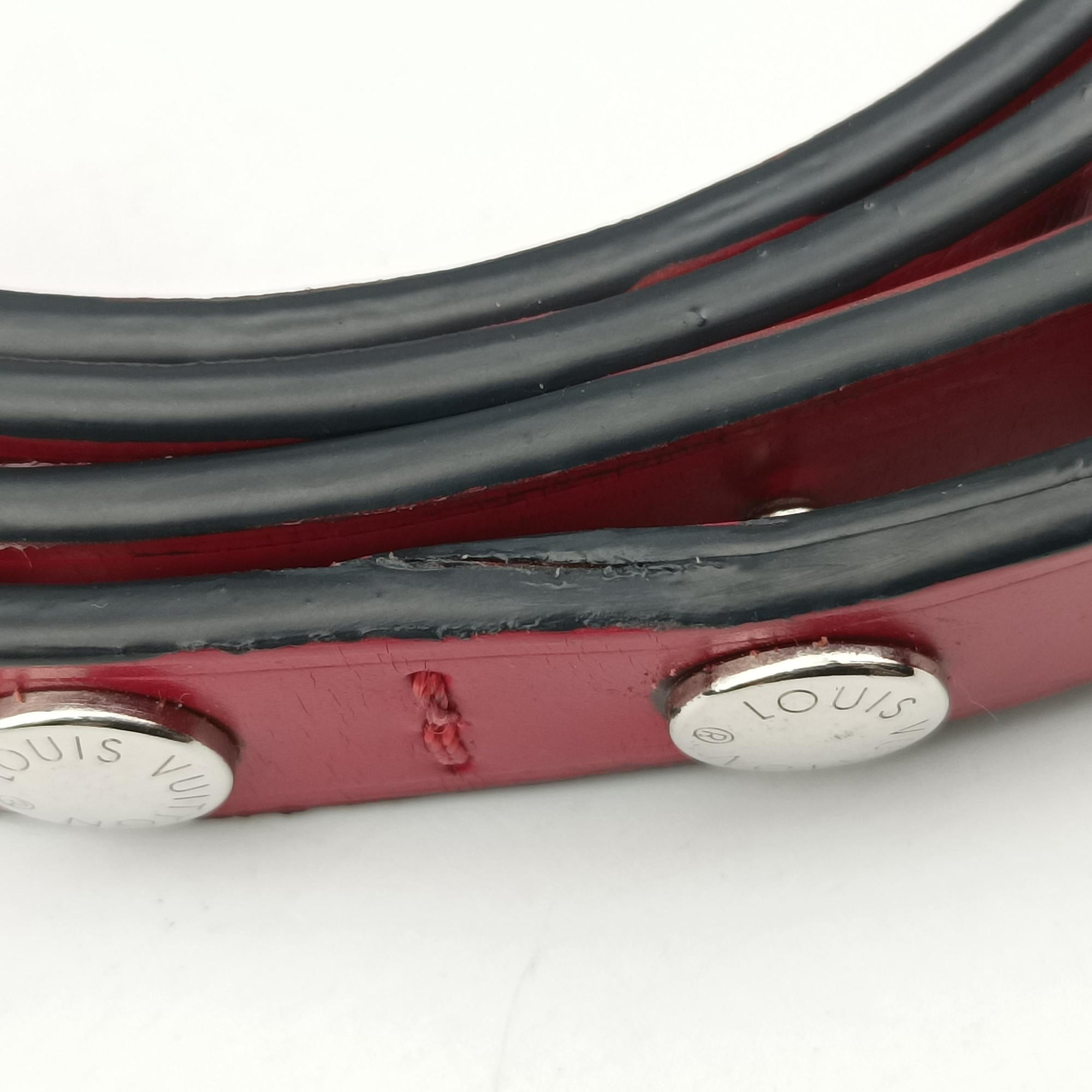 NeoNoe Red × White × Black Epi M55394 AH3109ネオノエ レッド×ホワイト×ブラック エピ M55394 AH3109