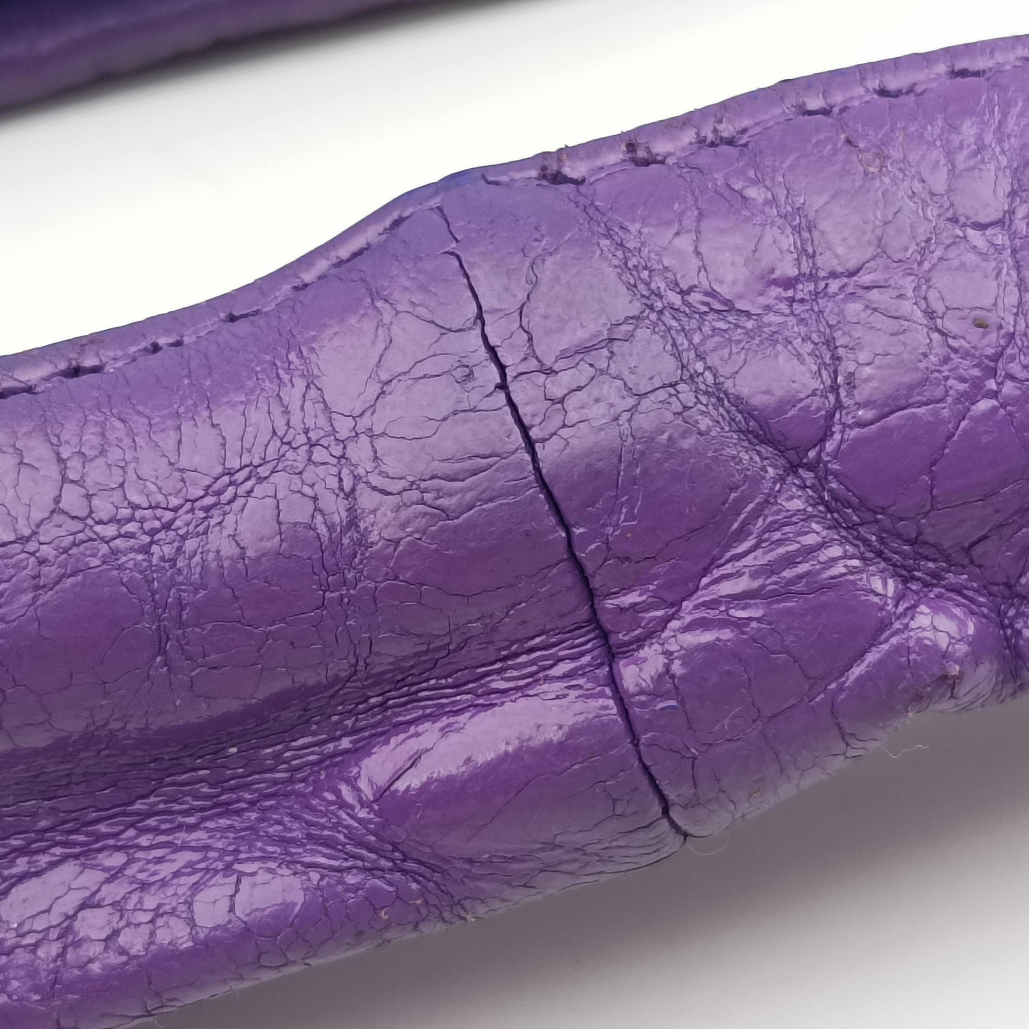 Intrecciato Purple lambskin B00792315Aイントレチャート パープル ラムスキン B00792315A