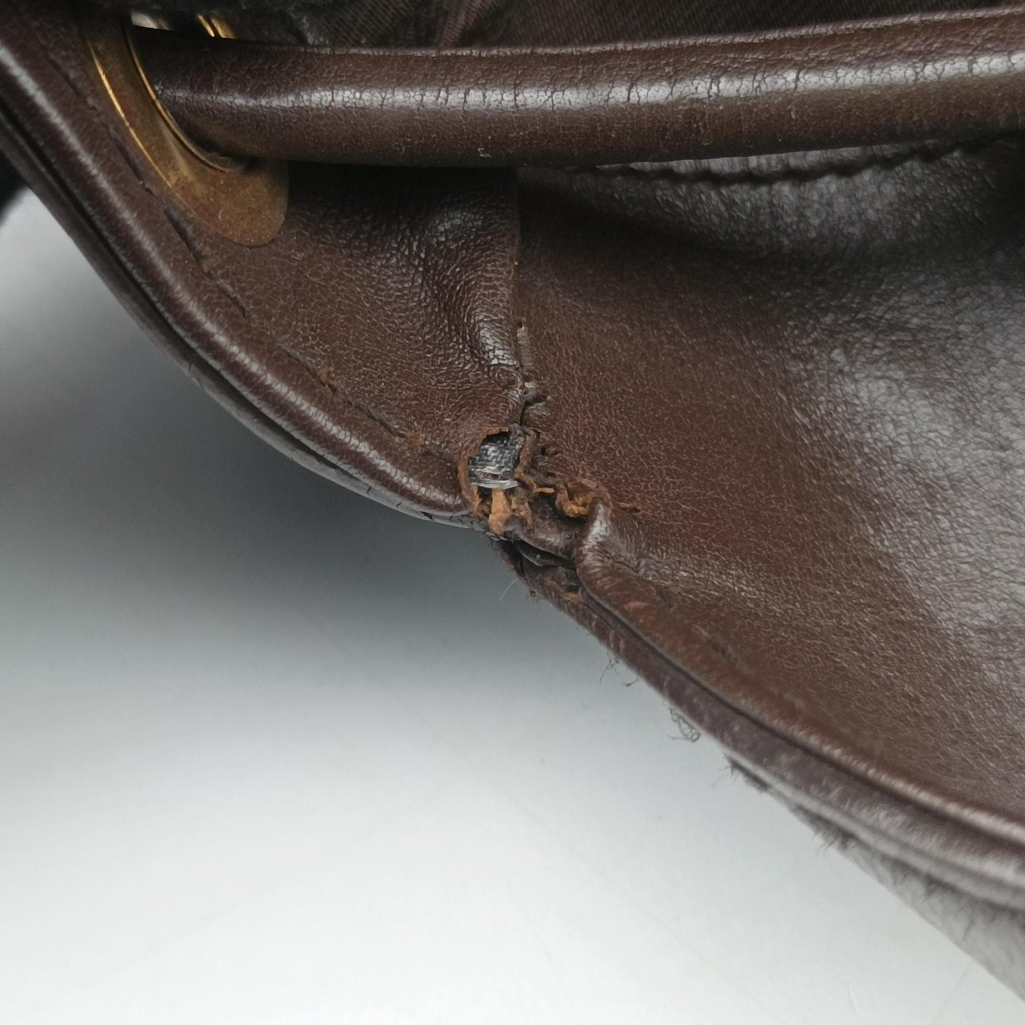 Guccissima Interlocking Icon Hobo Brown leather 223951 D4564821グッチッシマ インターロッキング アイコン ホーボー ブラウン レザー 223951 D4564821