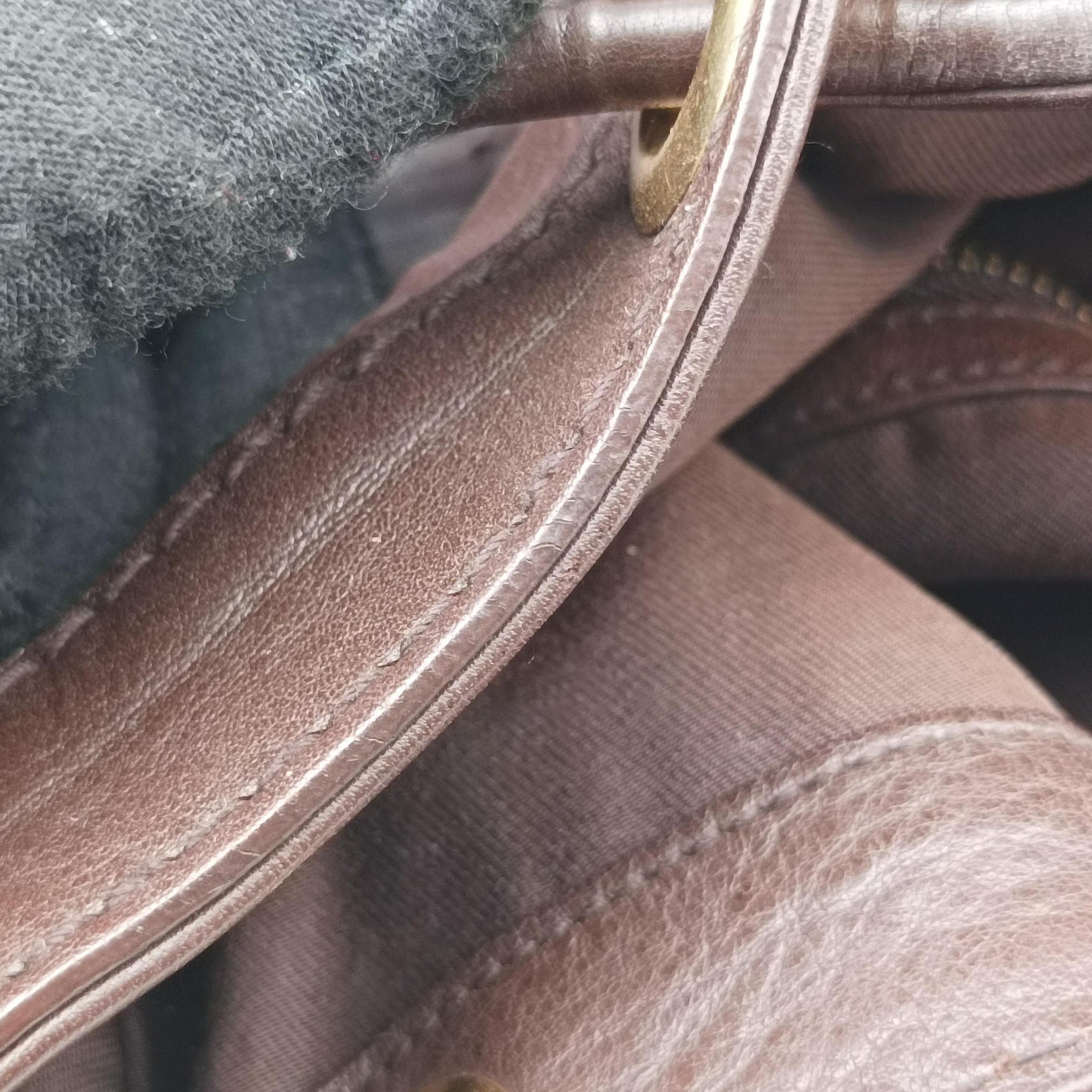 Guccissima Interlocking Icon Hobo Brown leather 223951 D4564821グッチッシマ インターロッキング アイコン ホーボー ブラウン レザー 223951 D4564821