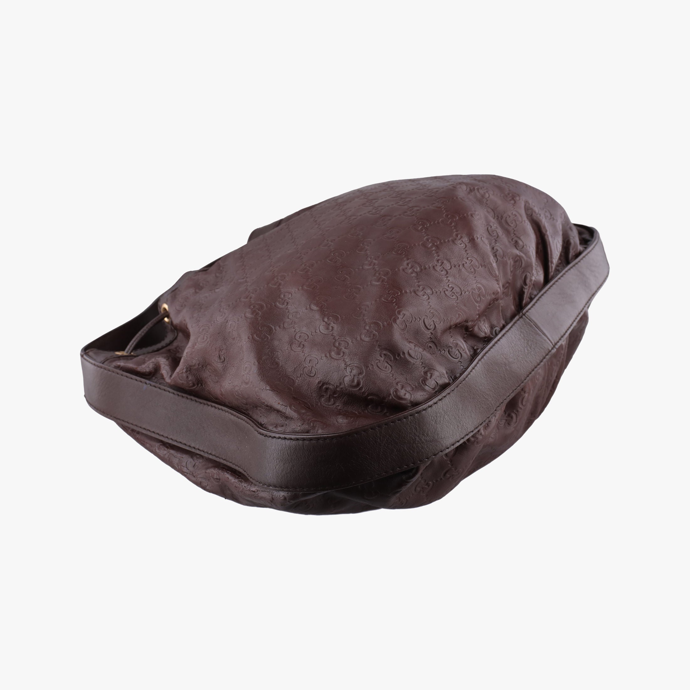 Guccissima Interlocking Icon Hobo Brown leather 223951 D4564821グッチッシマ インターロッキング アイコン ホーボー ブラウン レザー 223951 D4564821
