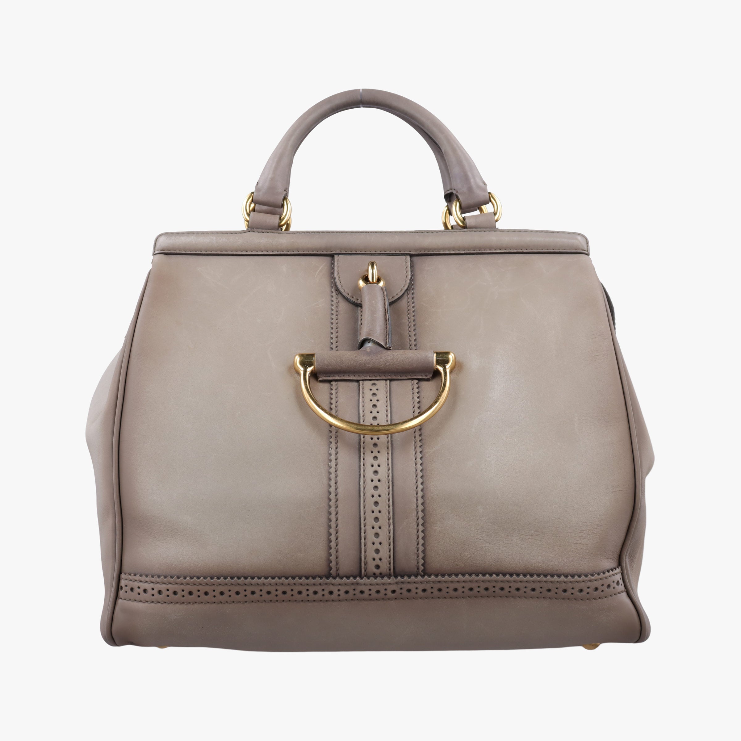 horse bit Grey Leather 296900 A012159360ホースビット グレー レザー 296900 A012159360