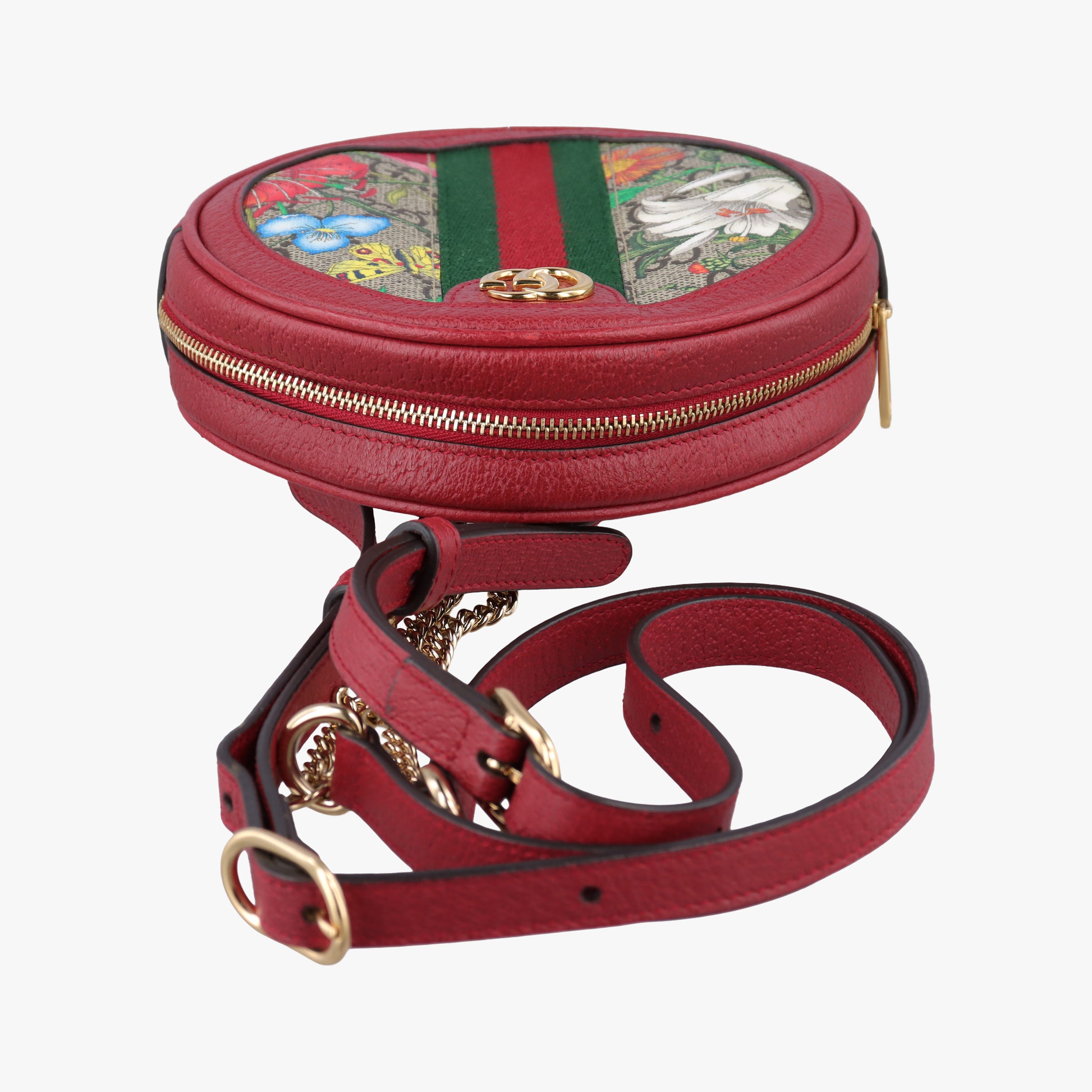 Ophidia Multicolour PVC coated canvas×Leather 598661 オフィディア マルチカラー PVCコーティングキャンバス×レザー 598661