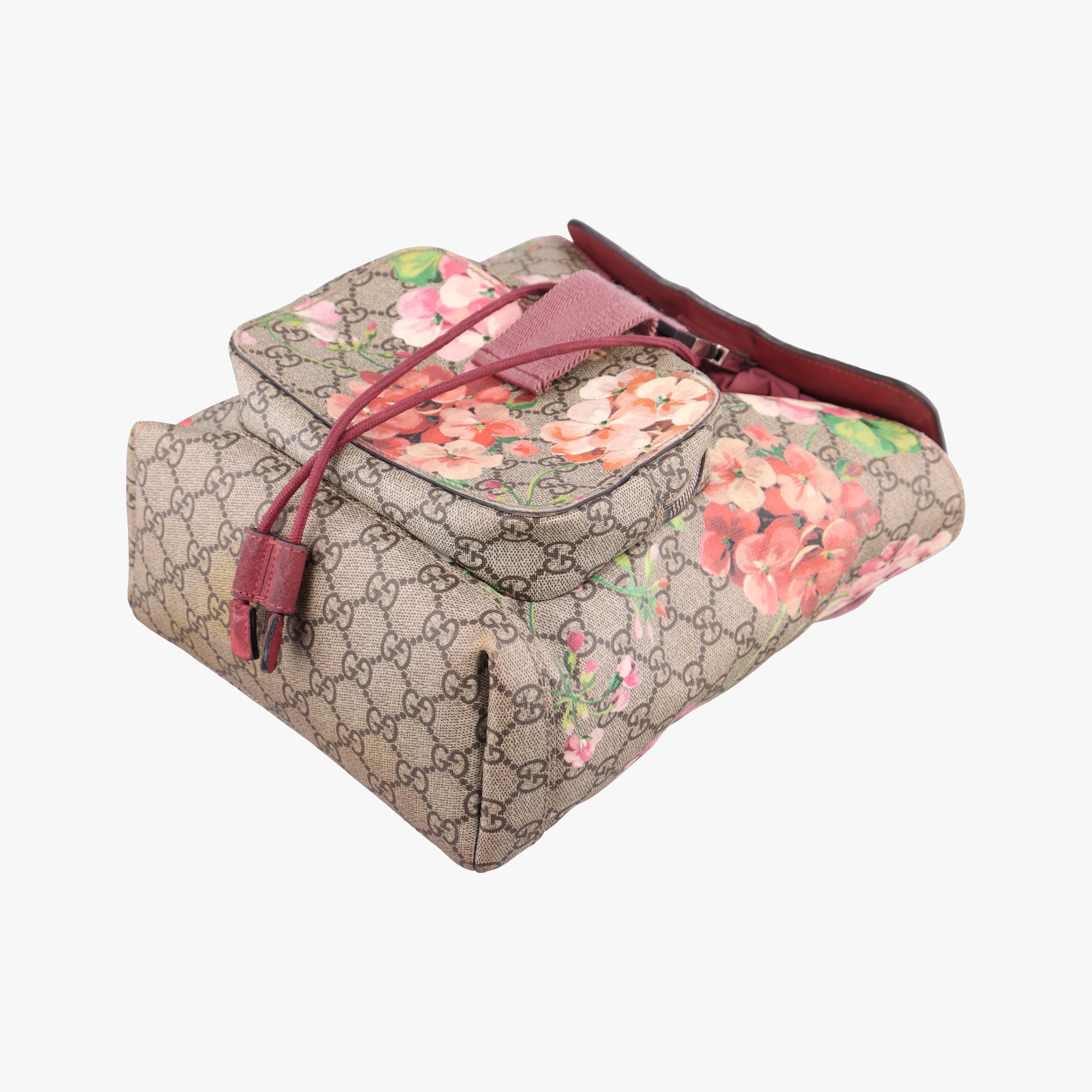 GG Blooms Beige×Multicolour PVC coated canvas 410544 C018900346GGブルームス ベージュ×マルチカラー PVCコーティングキャンバス 410544 C018900346