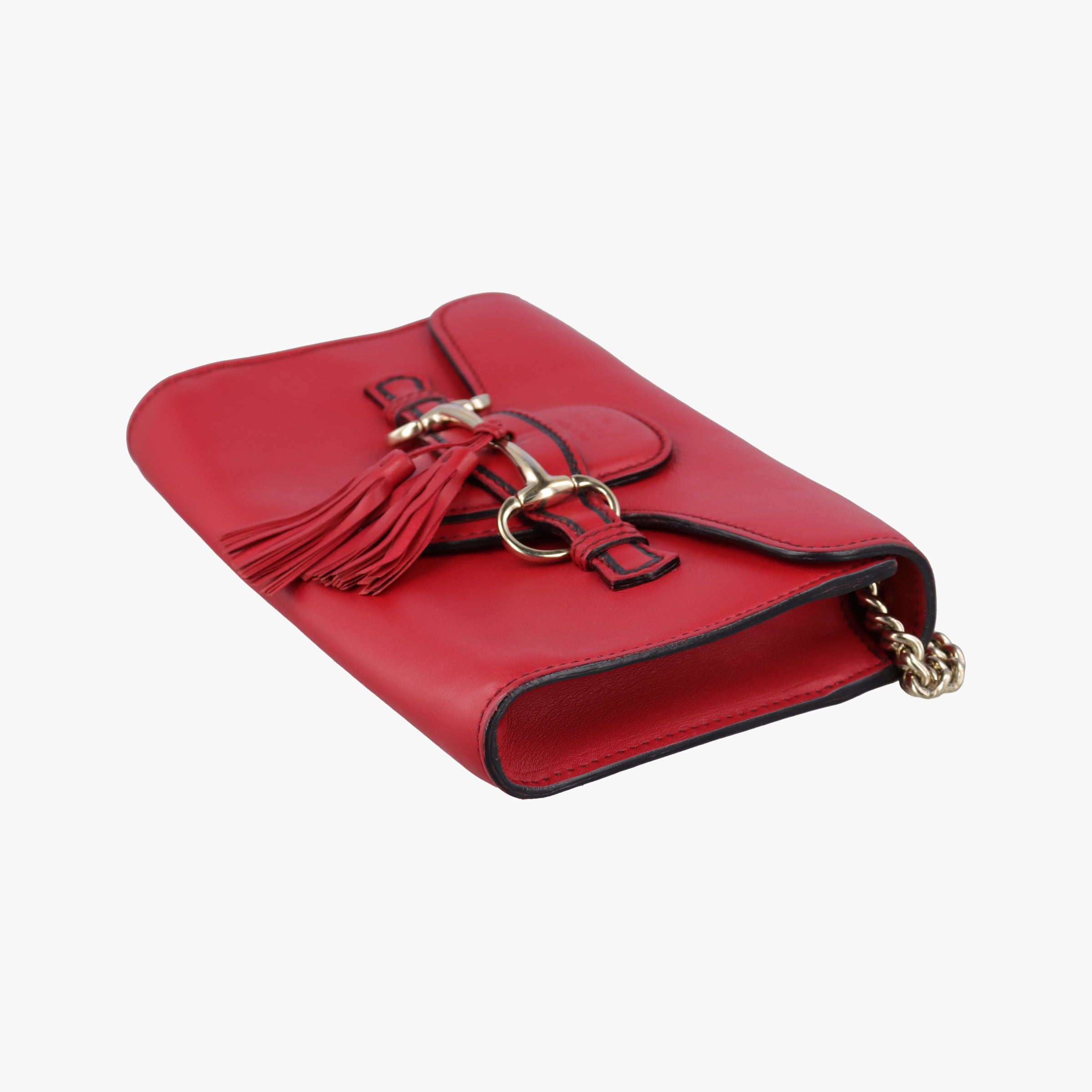 Emily Red Leather 283063 A010825236エミリー レッド レザー 283063 A010825236