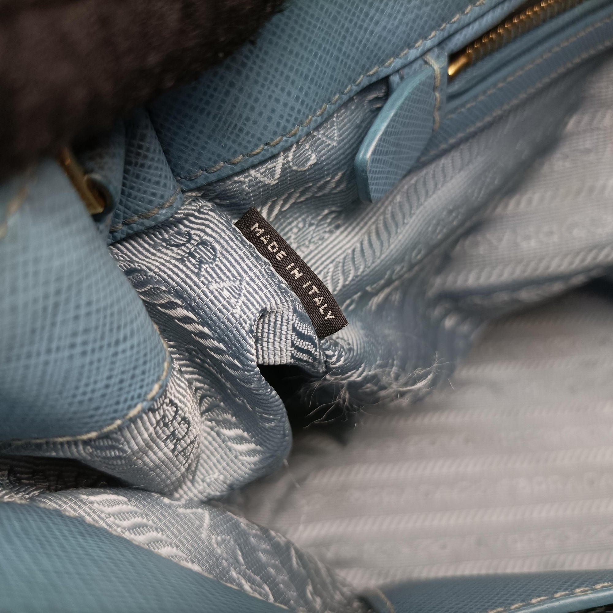 Galleria Blue SAFFIANO Leather BN2274 208 7/Rガレリア ブルー サフィアーノレザー BN2274 208 7/R