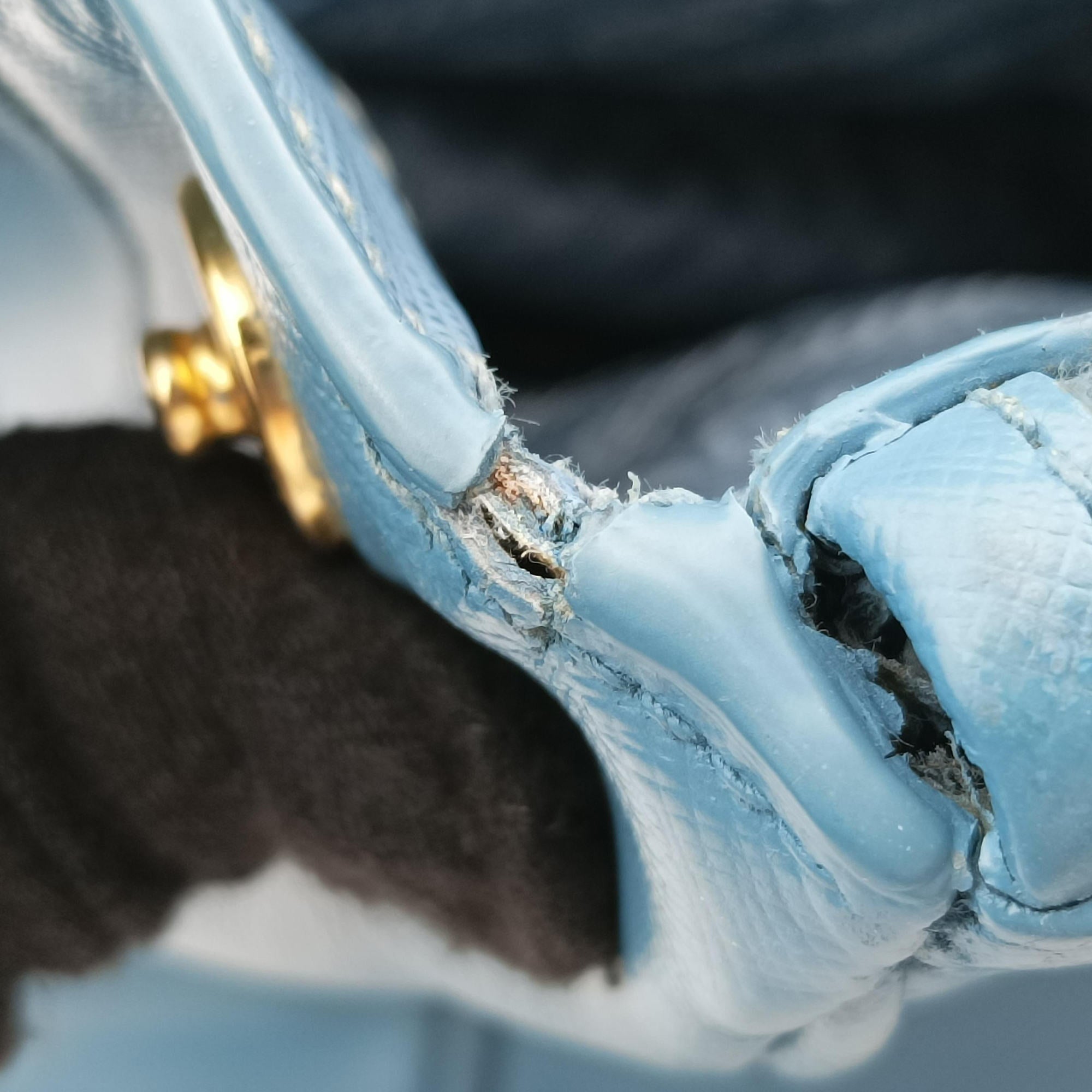 Galleria Blue SAFFIANO Leather BN2274 208 7/Rガレリア ブルー サフィアーノレザー BN2274 208 7/R