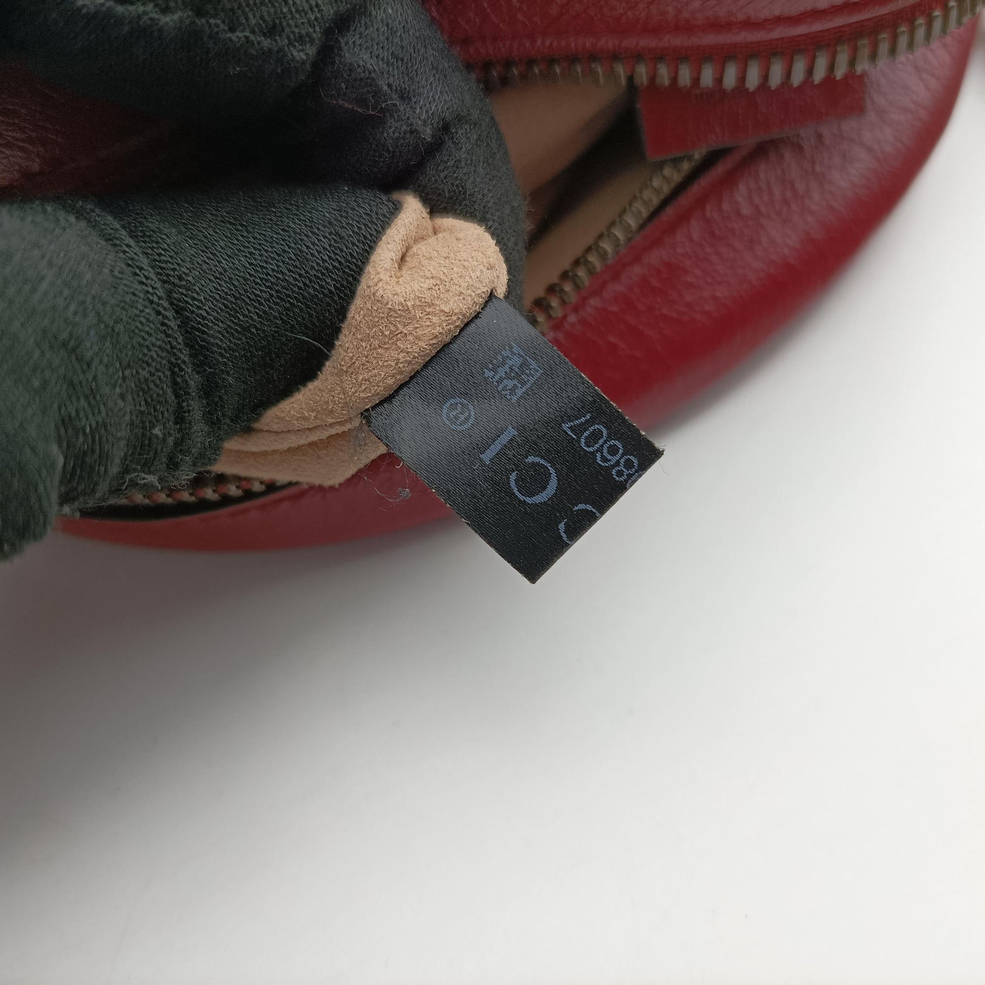 GG Marmont Red Leather 550154 I026698607GGマーモント レッド レザー 550154 I026698607