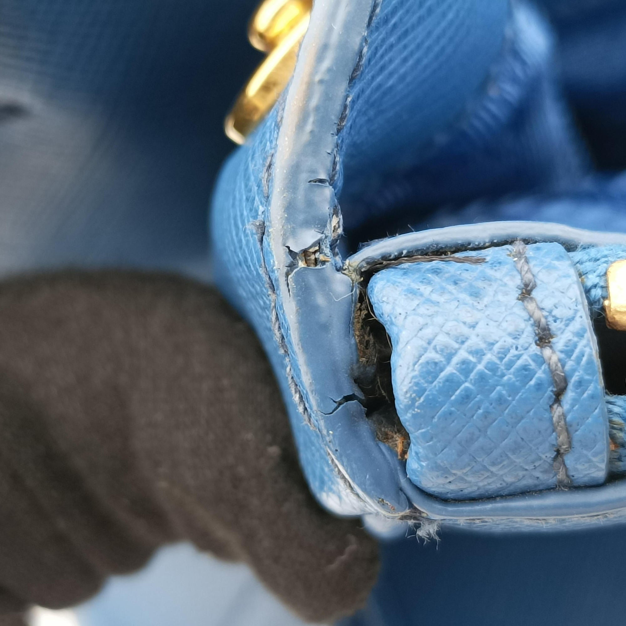 Galleria Blue SAFFIANO Leather BN2274 103ガレリア ブルー サフィアーノレザー BN2274 103