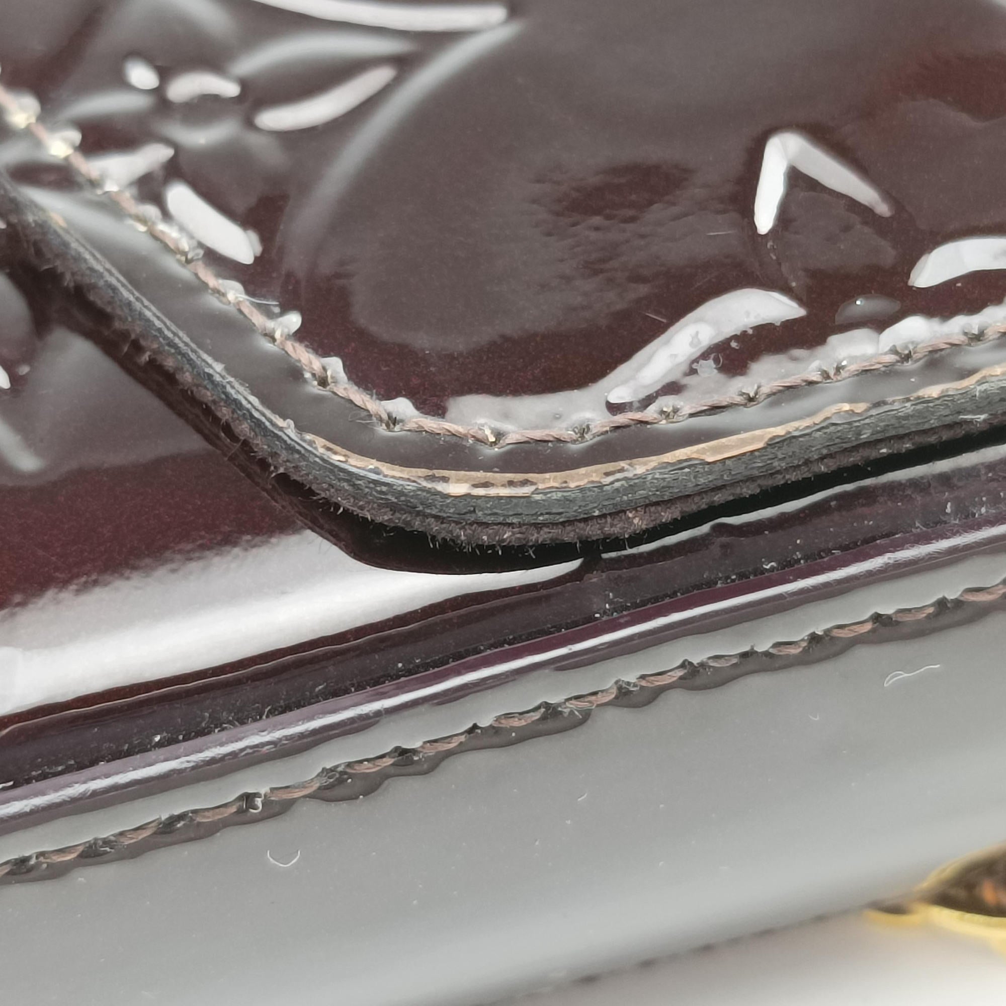 Pochette Felice Amarante Vernis M61267 TJ2199ポシェットフェリシー アマラント ヴェルニ M61267 TJ2199
