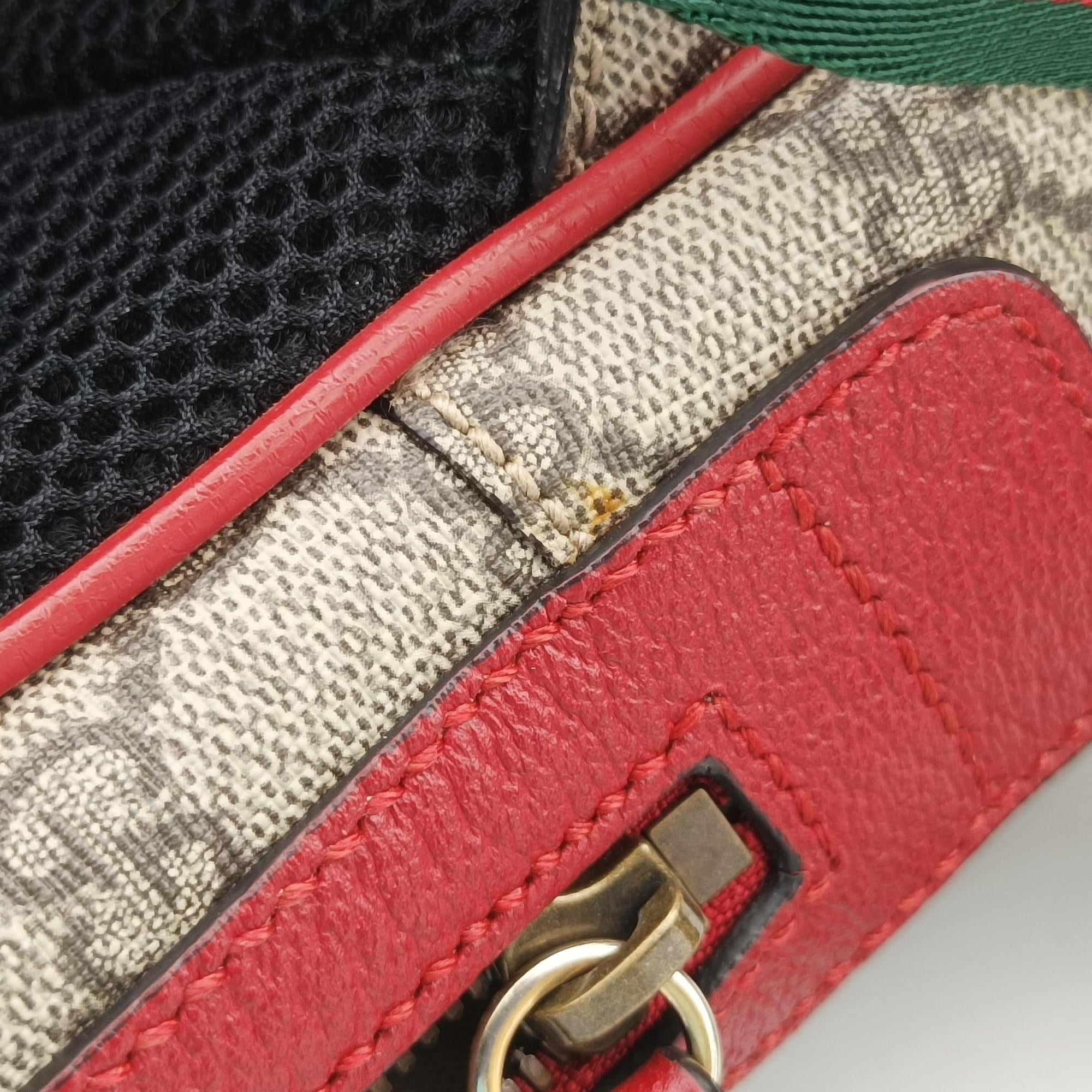 GG Supreme Bosco dog print Multicolour PVC coated canvas 495621 F023826913GGスプリームボスコ 犬プリント マルチカラー PVCコーティングキャンバス 495621 F023826913