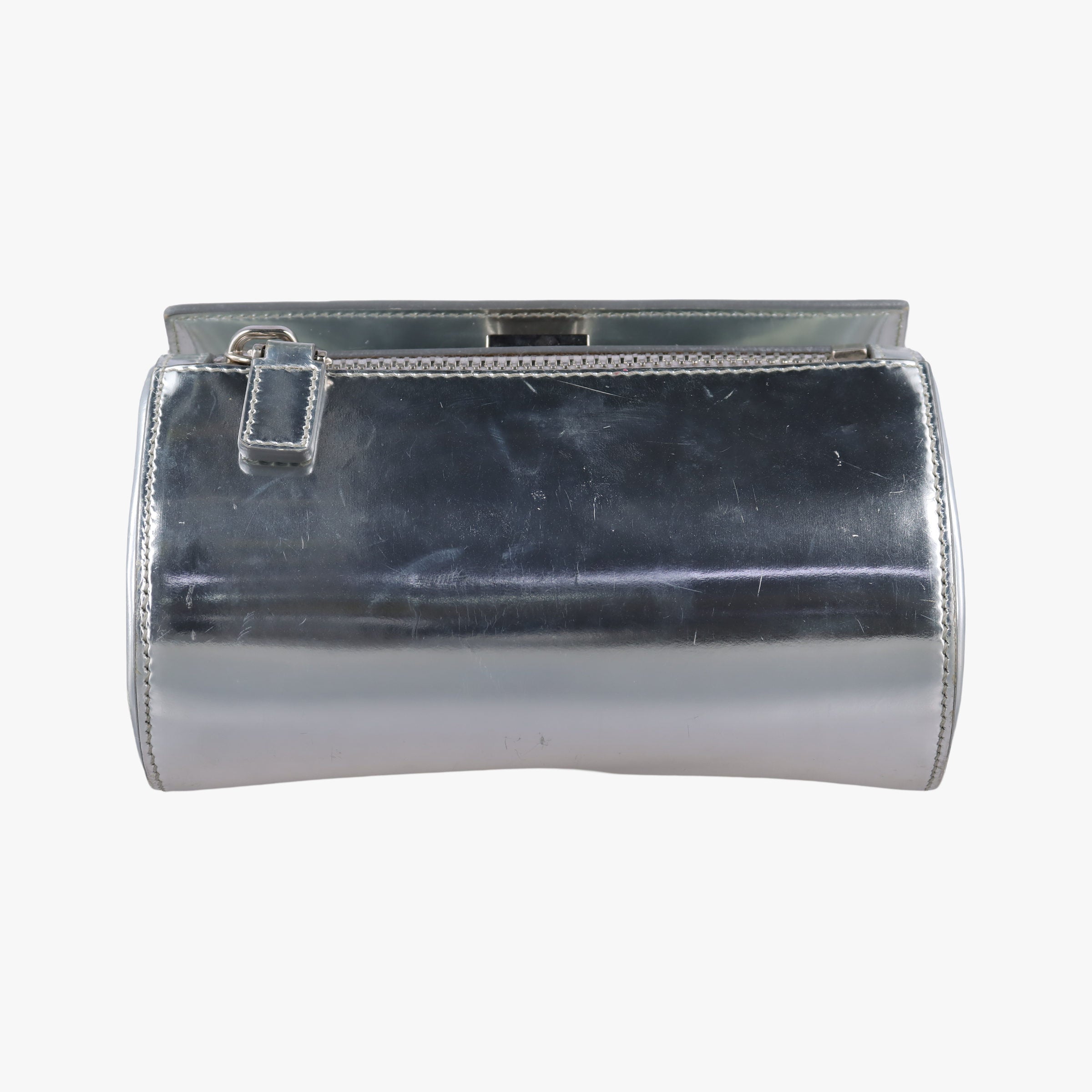 Pandora Box Silver Patent Leather TE0134パンドラ ボックス シルバー パテント TE0134