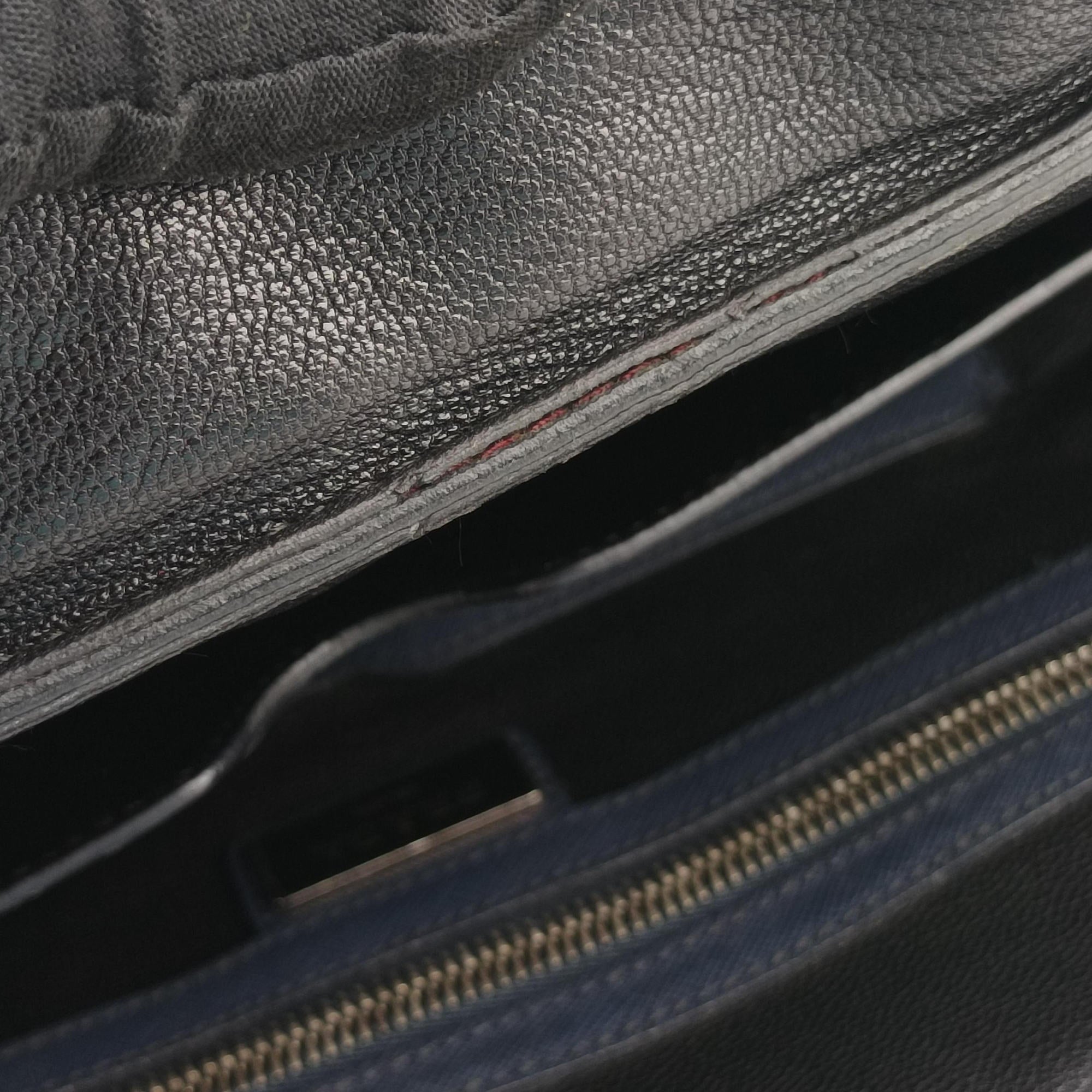 business bag briefcase Navy SAFFIANO Leather 2VE363 134ビジネスバッグ ブリーフケース ネイビー サフィアーノレザー 2VE363 134