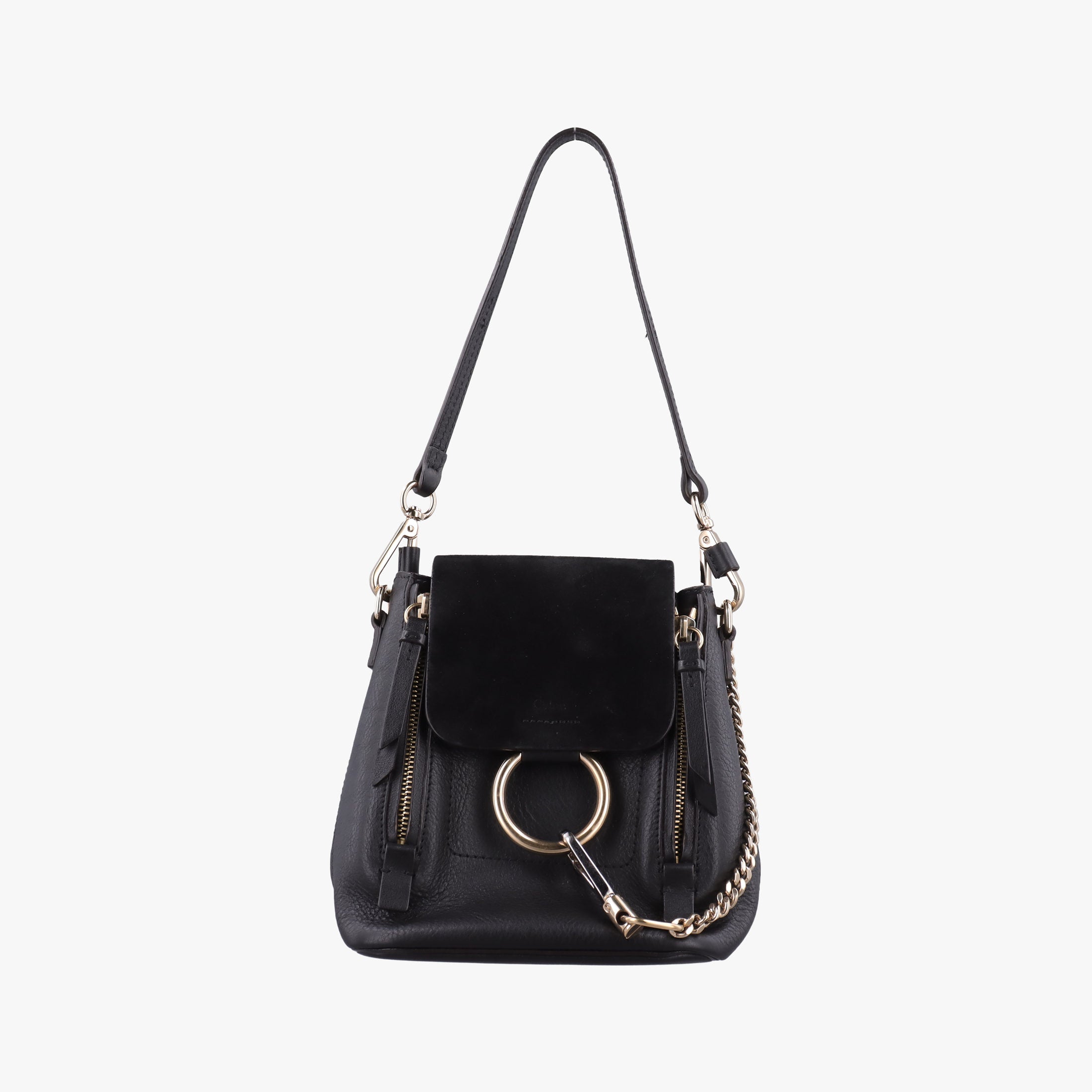 FAYE Black Leather × suede 03 17 75 65フェイ ブラック レザー×スエード 03 17 75 65