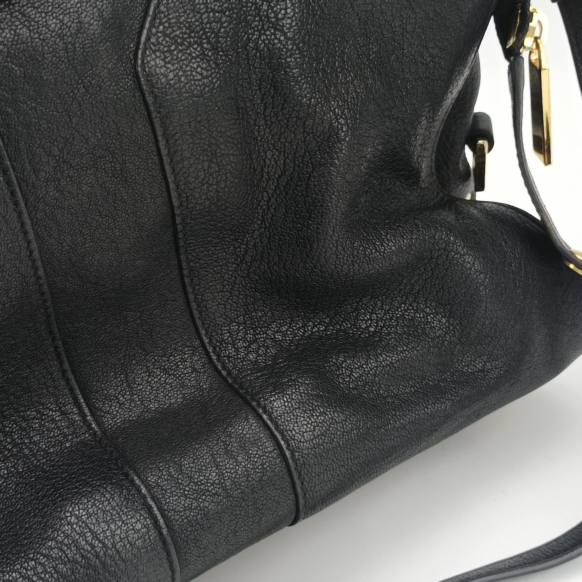 Cabas ChYc Black Leather 400666 FLY400666.Y0317カバスシック ブラック レザー 400666 FLY400666.Y0317