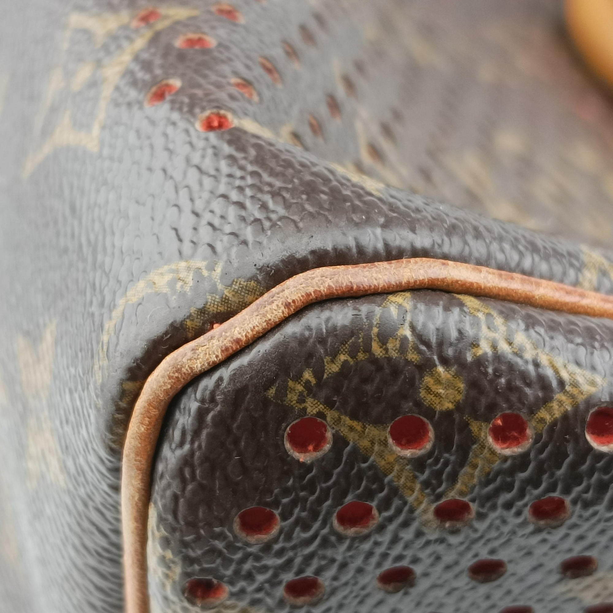 Speedy30 brown×Fuchsia Pink Monogram Perfo M95180 スピーディ30 モノグラム/ブラウン×フューシャピンク モノグラム ペルフォ M95180