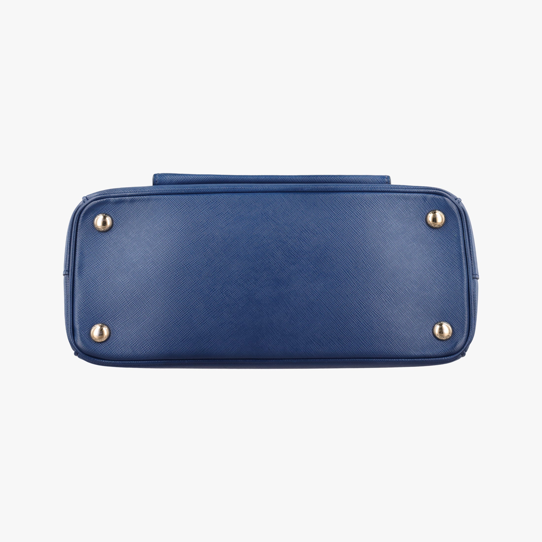 Bi-Color Zip Front Pocket Blue SAFFIANO Leather BN2674 7/Dバイカラー ジップ フロント ポケット ブルー サフィアーノレザー BN2674 7/D