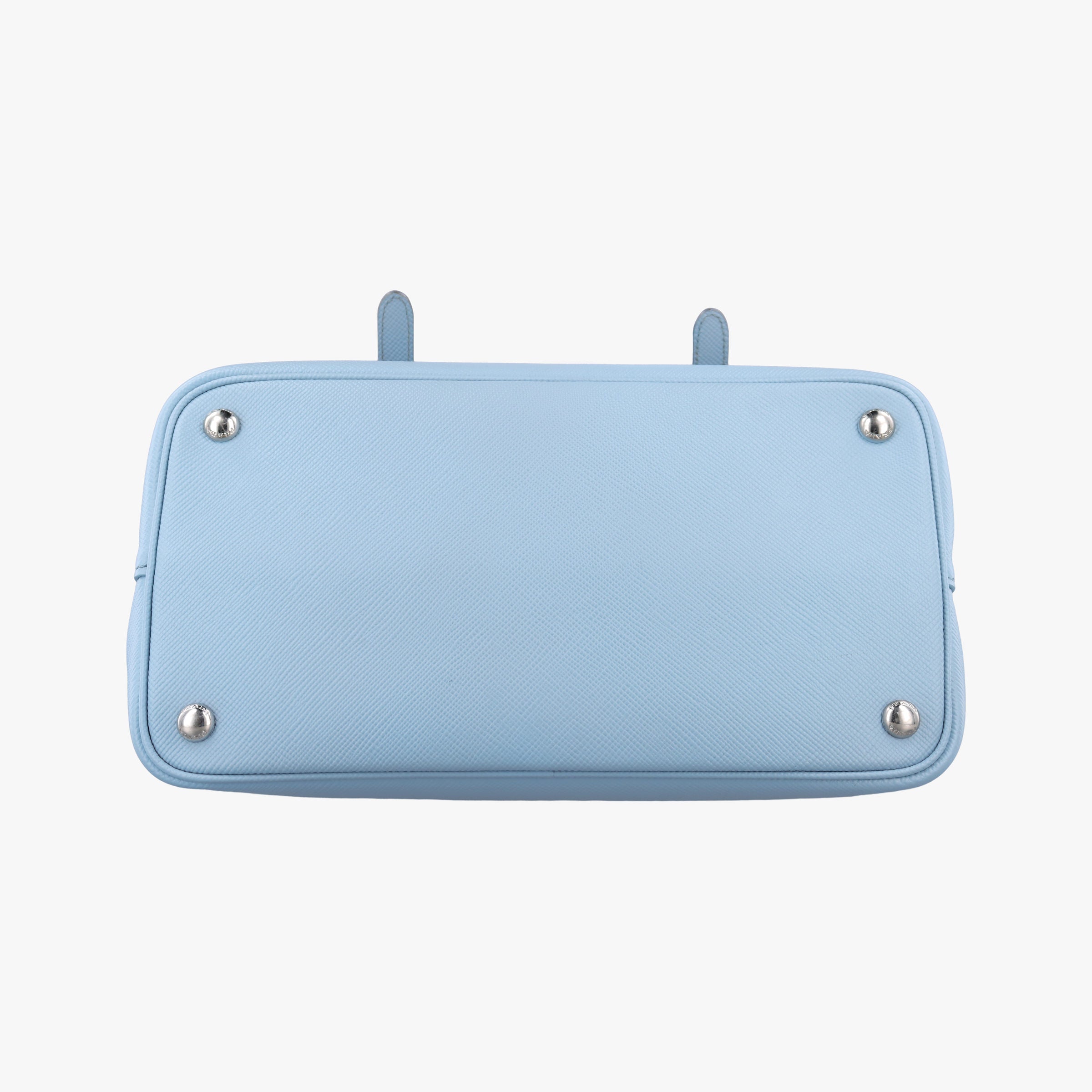 Half Flap Double Turn Lock Blue SAFFIANO Leather BN2821 14/Cハーフフラップダブルターンロック ブルー サフィアーノレザー BN2821 14/C