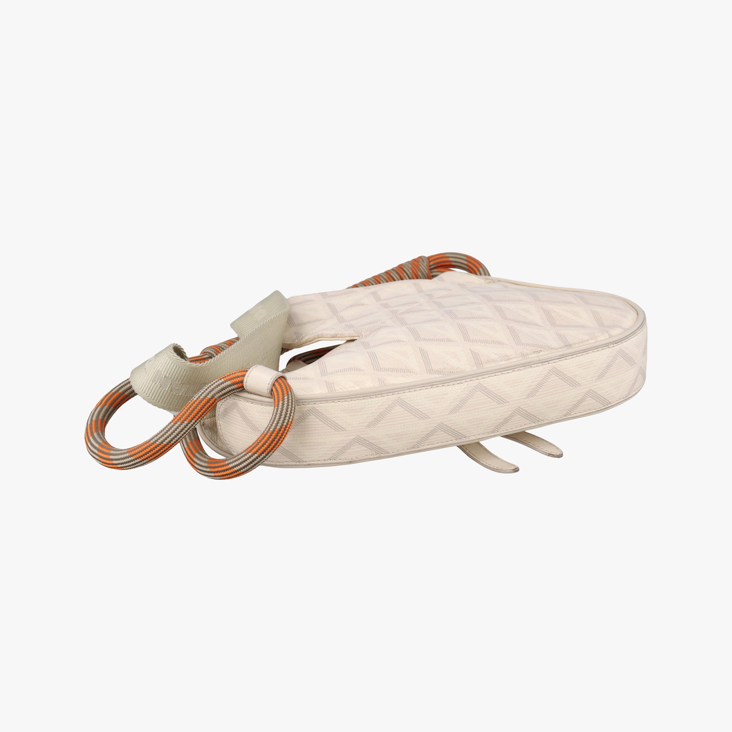 Saddle Beige PVC coated canvas × leather 29-BO-0232サドル ベージュ PVCコーティングキャンバス×レザー 29-BO-0232
