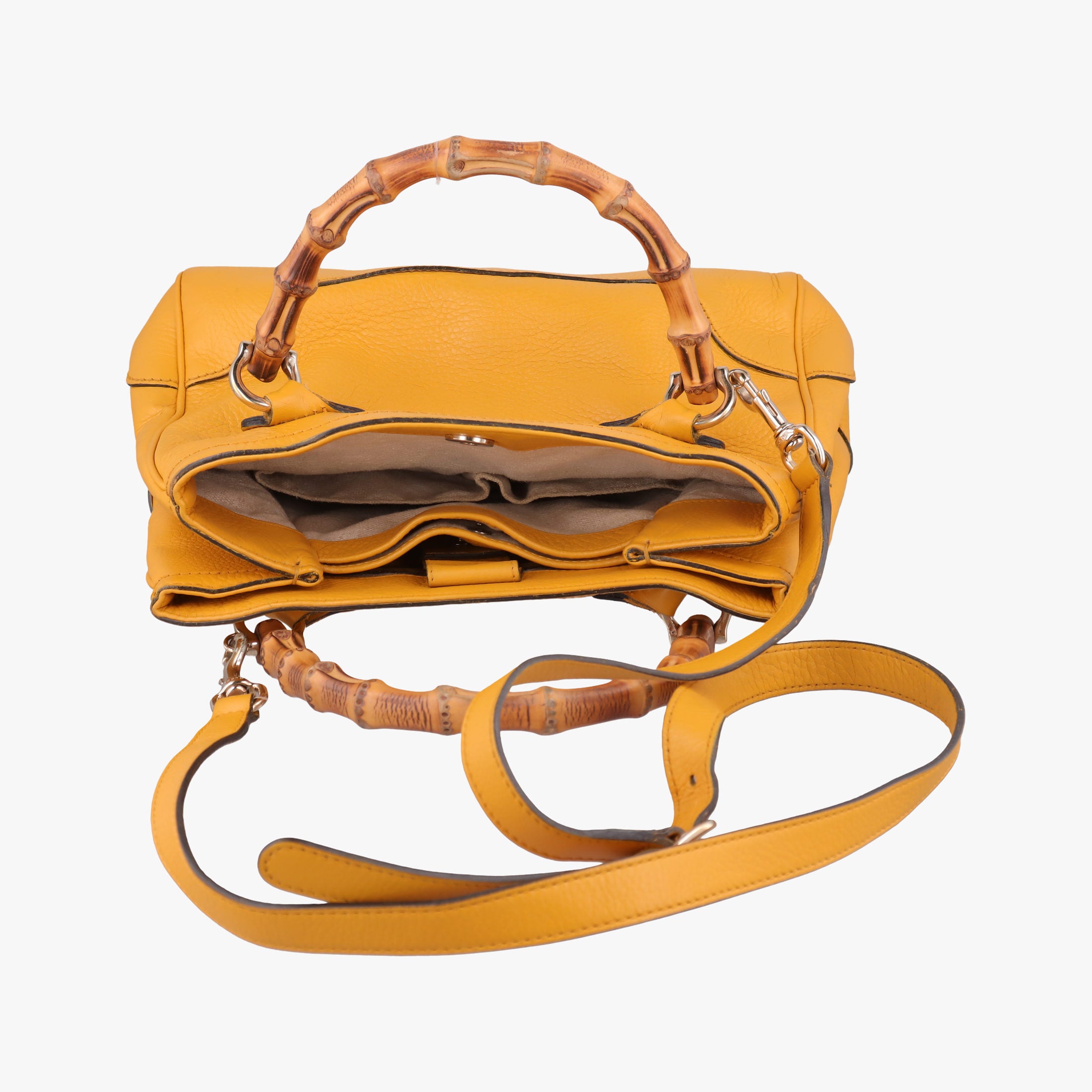 Bamboo Yellow Leather 308360 F013930873バンブー イエロー レザー 308360 F013930873