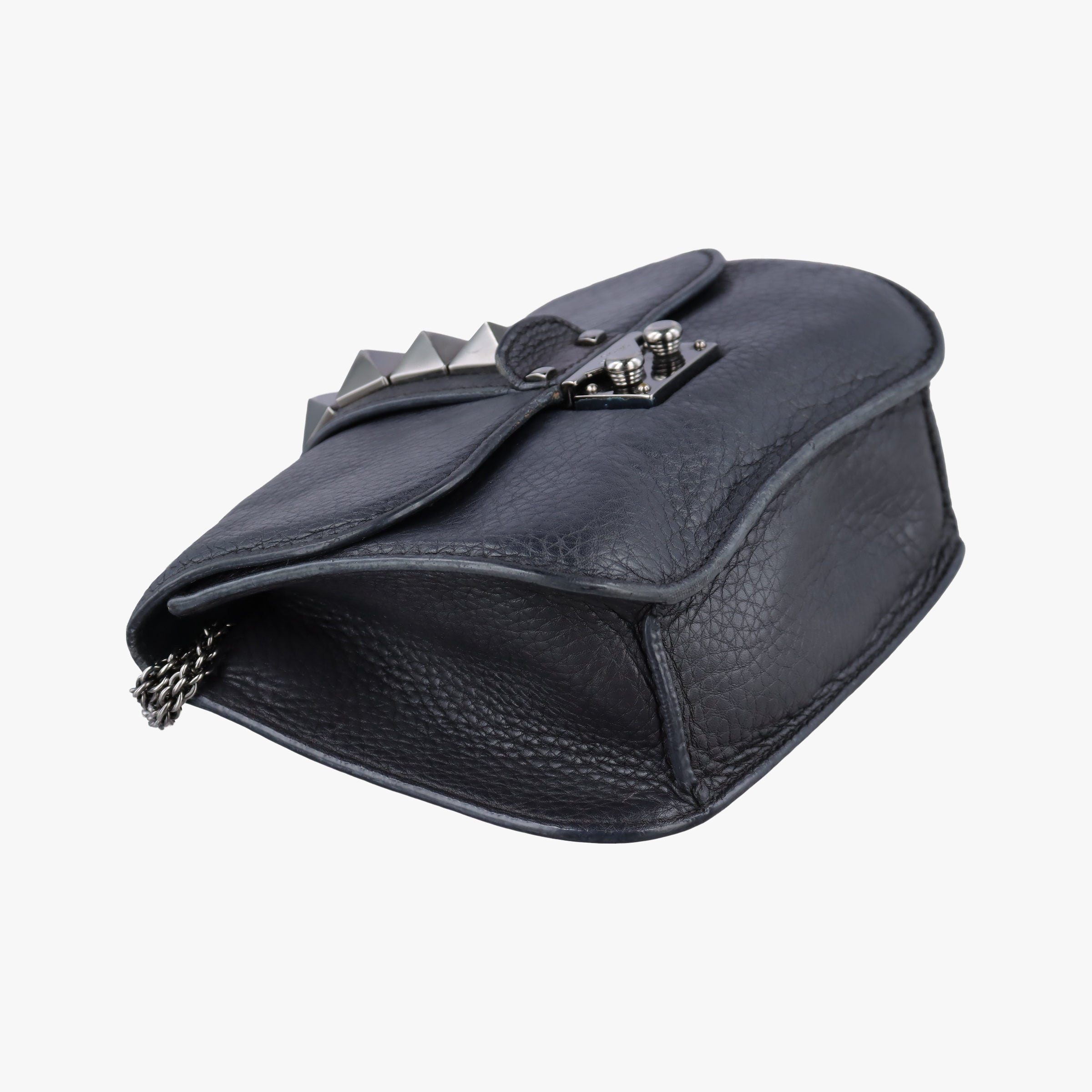 Rockstud Glam Lock Black Leather BL-M312VIS2ロックスタッズグラムロックスモール ブラック レザー BL-M312VIS2