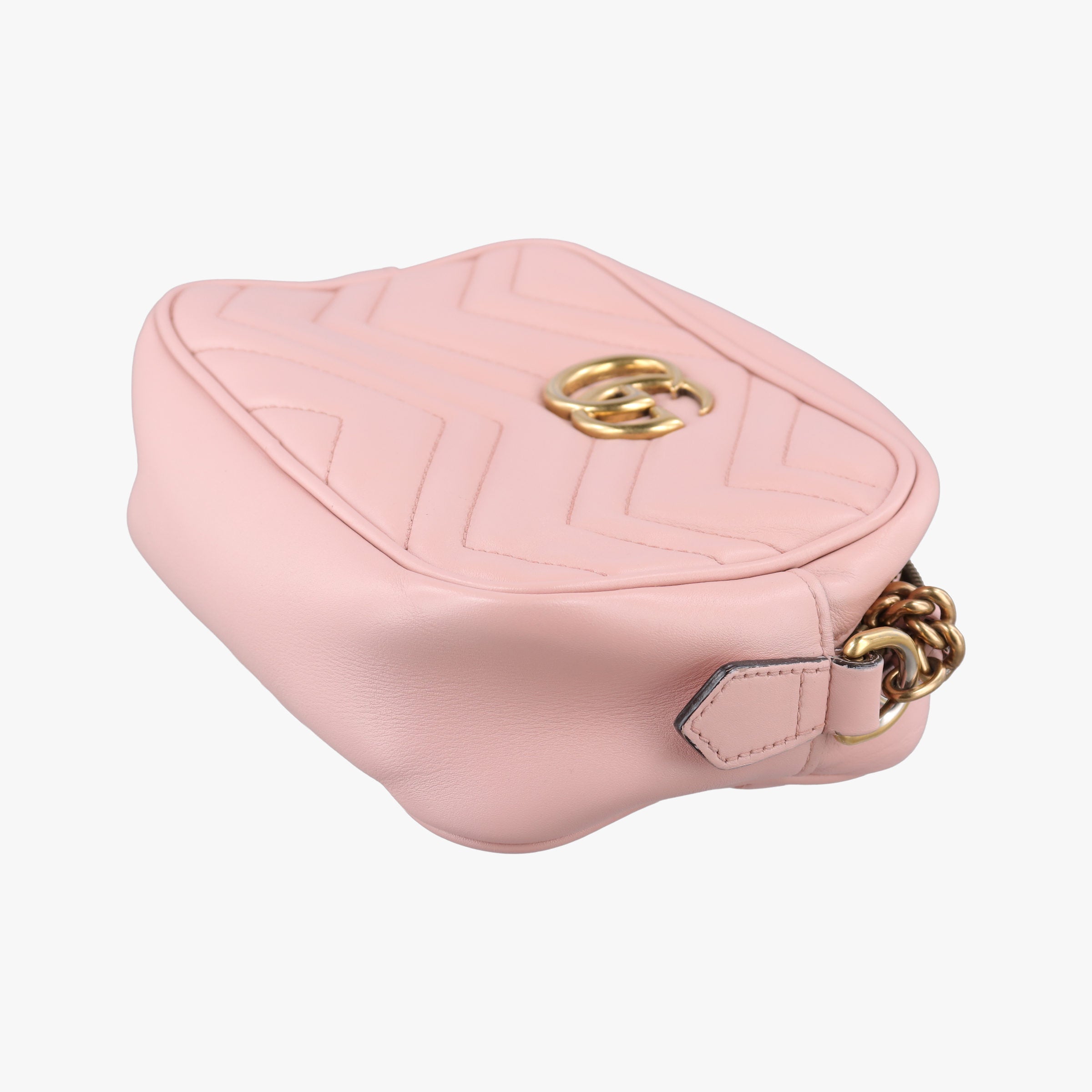 GG Marmont Pink Leather 448065 F021209985GGマーモント ピンク レザー 448065 F021209985