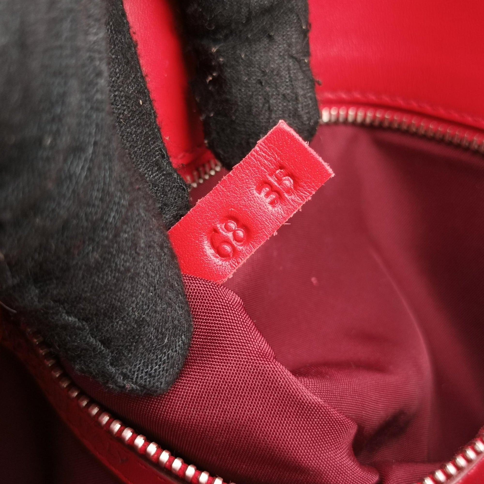 Double T Red Leather 68 35ダブルT レッド レザー 68 35