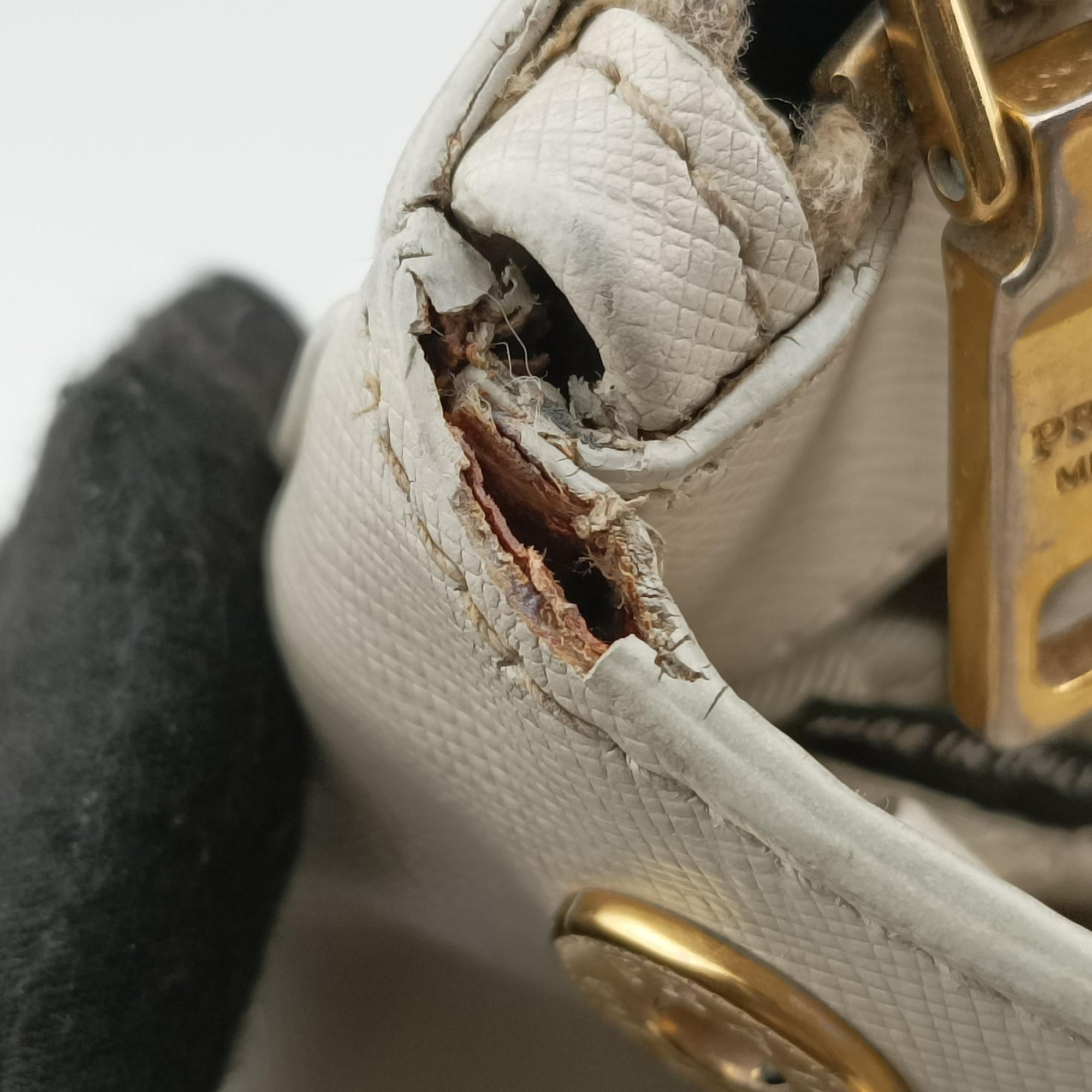 Galleria White SAFFIANO Leather BN1801 180ガレリア ホワイト サフィアーノレザー BN1801 180