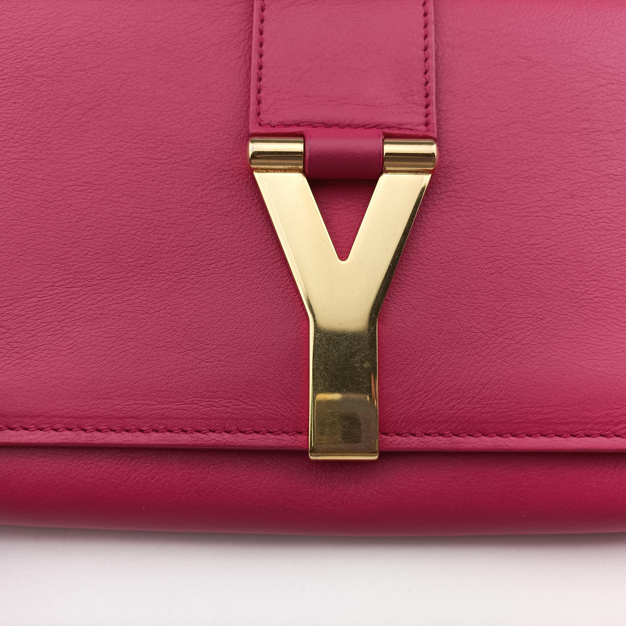 ChYc Mini Y Line Classic Cabasique WOC Rose Leather 311215 PMR311215.0813Yライン ローズ レッド レザー 311215 PMR311215.0813
