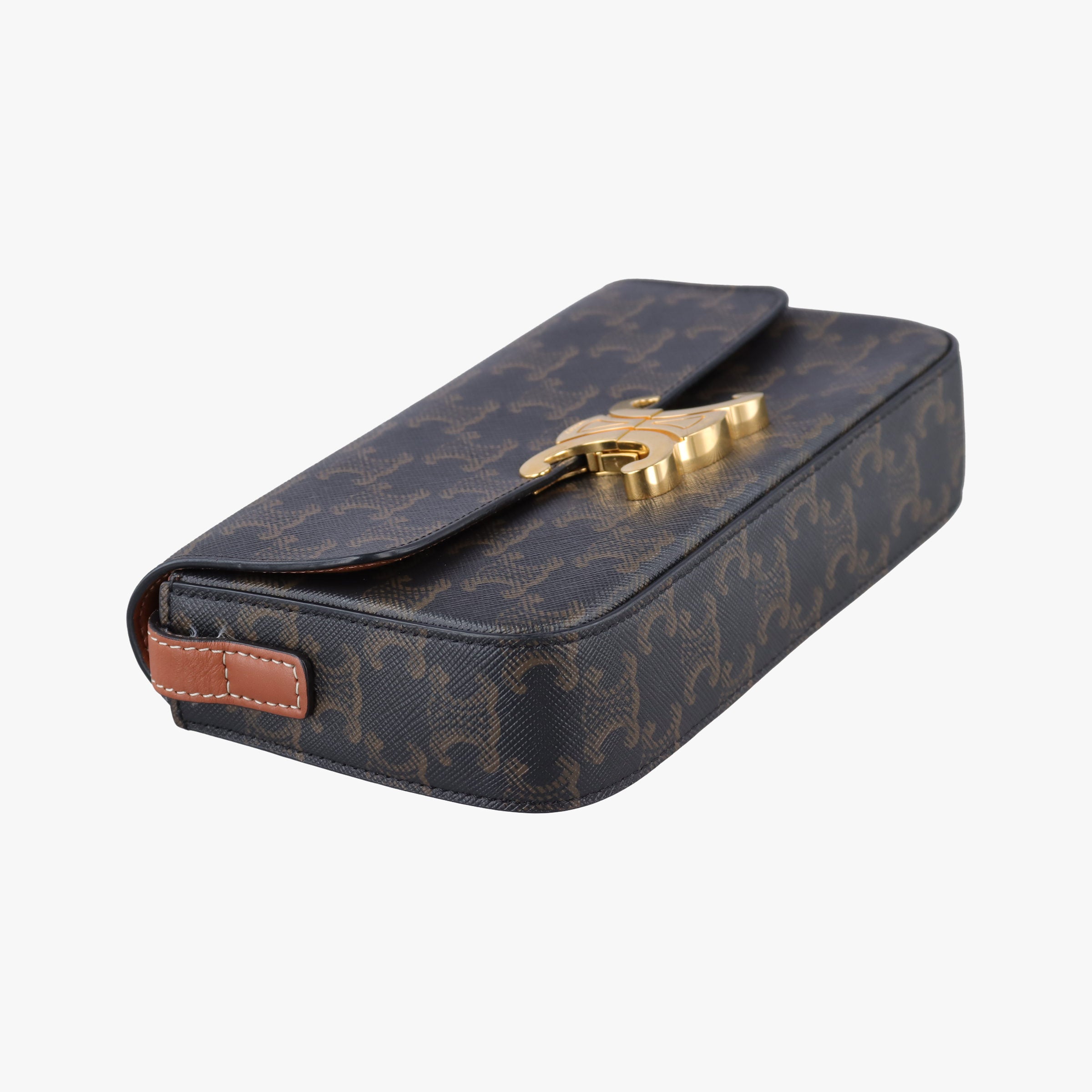TRIOMPHE Brown PVC coated canvas U-CE-0241トリオンフ ブラウン PVCコーティングキャンバス U-CE-0241