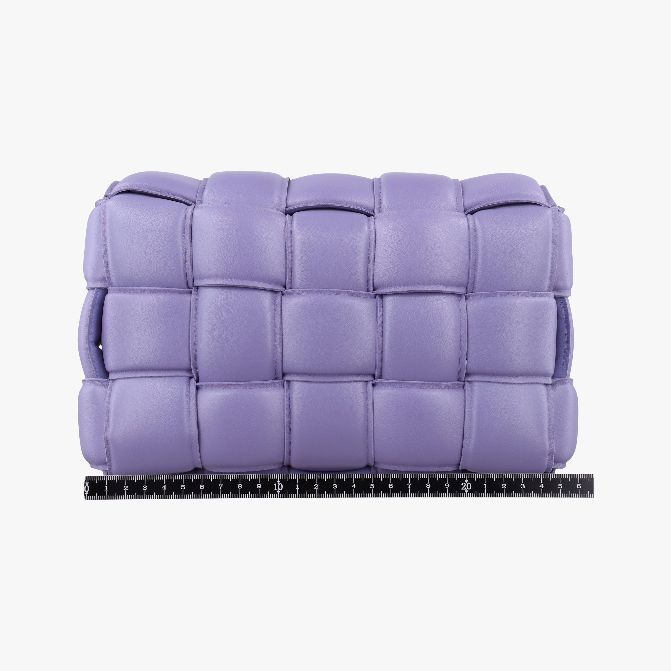 Padded Cassette Purple lambskin B09281057Oパデッド カセット パープル ラムスキン B09281057O
