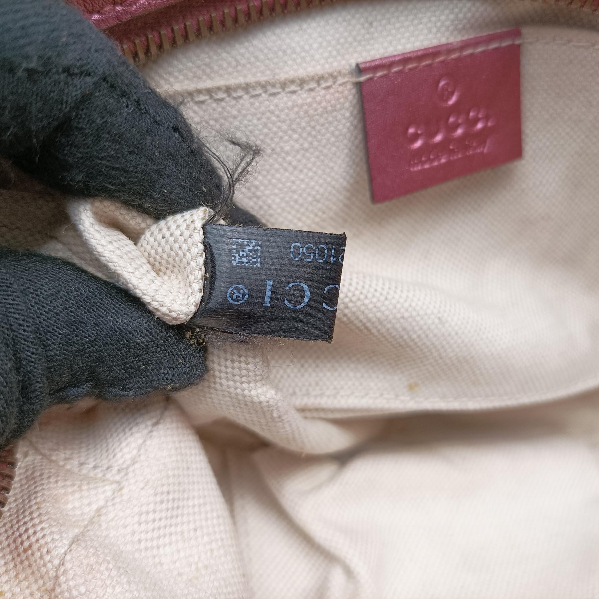 Microguccissima bamboo camera Pink Leather 309538 I013121050マイクログッチシマ ピンク レザー 309538 I013121050