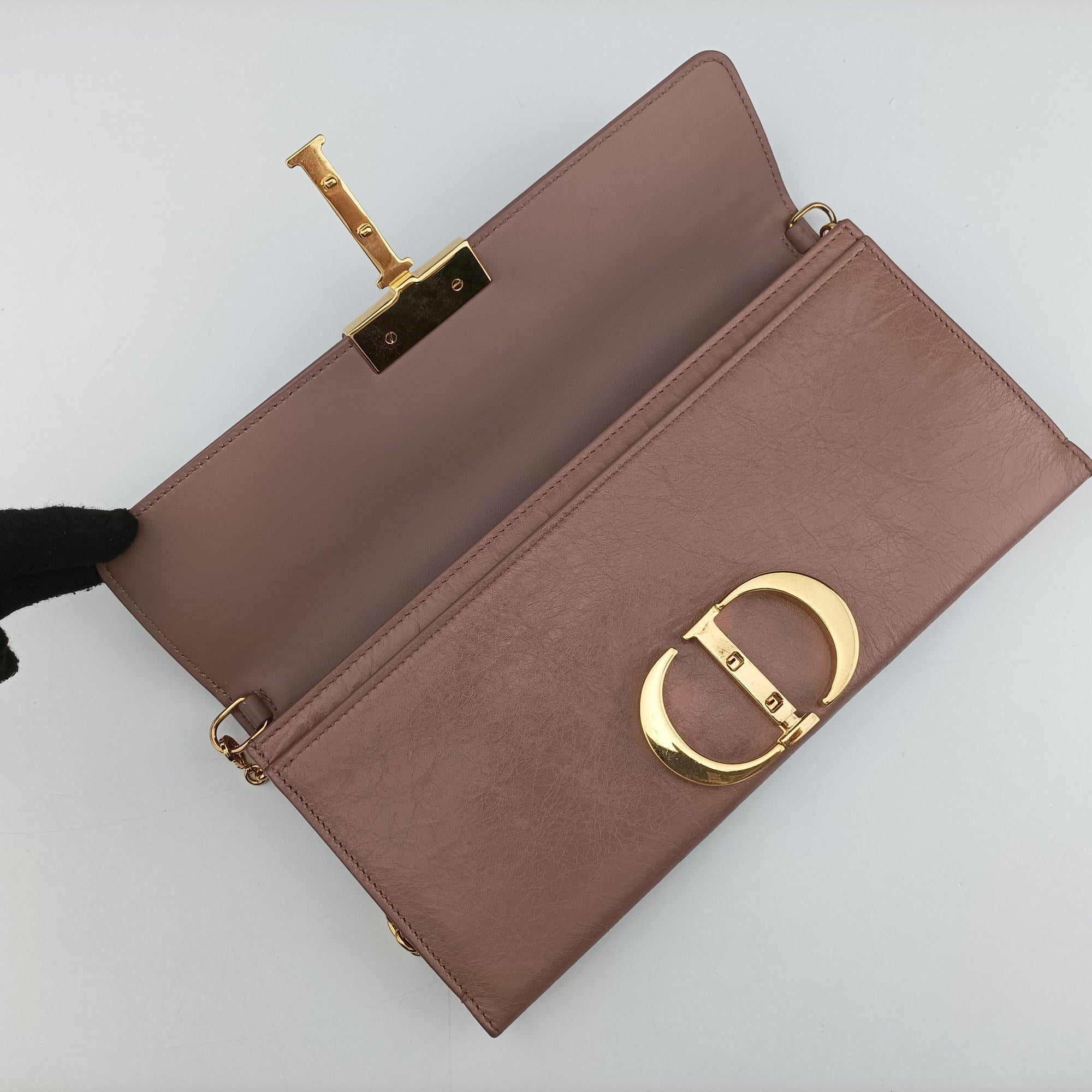 30 Montaigne Pink leather 09-BO-019930モンテーニュ ピンク レザー 09-BO-0199