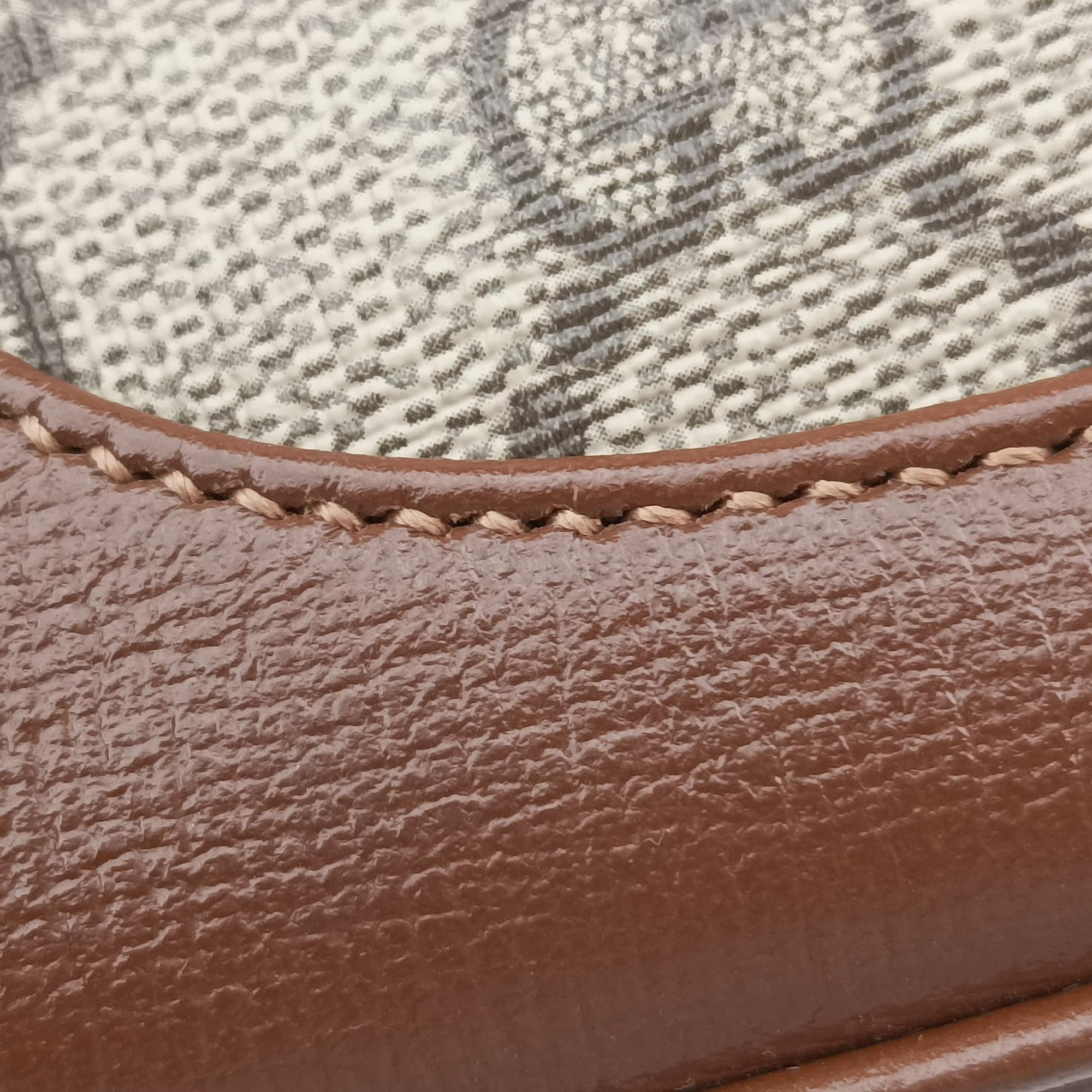 Jackie 1961 GG Supreme brown x beige x multicolor PVC coated canvas×Leather 637092 I033376290ジャッキー 1961 GGスプリーム ブラウン×ベージュ×マルチ PVCコーティングキャンバス×レザー 637092 I033376290