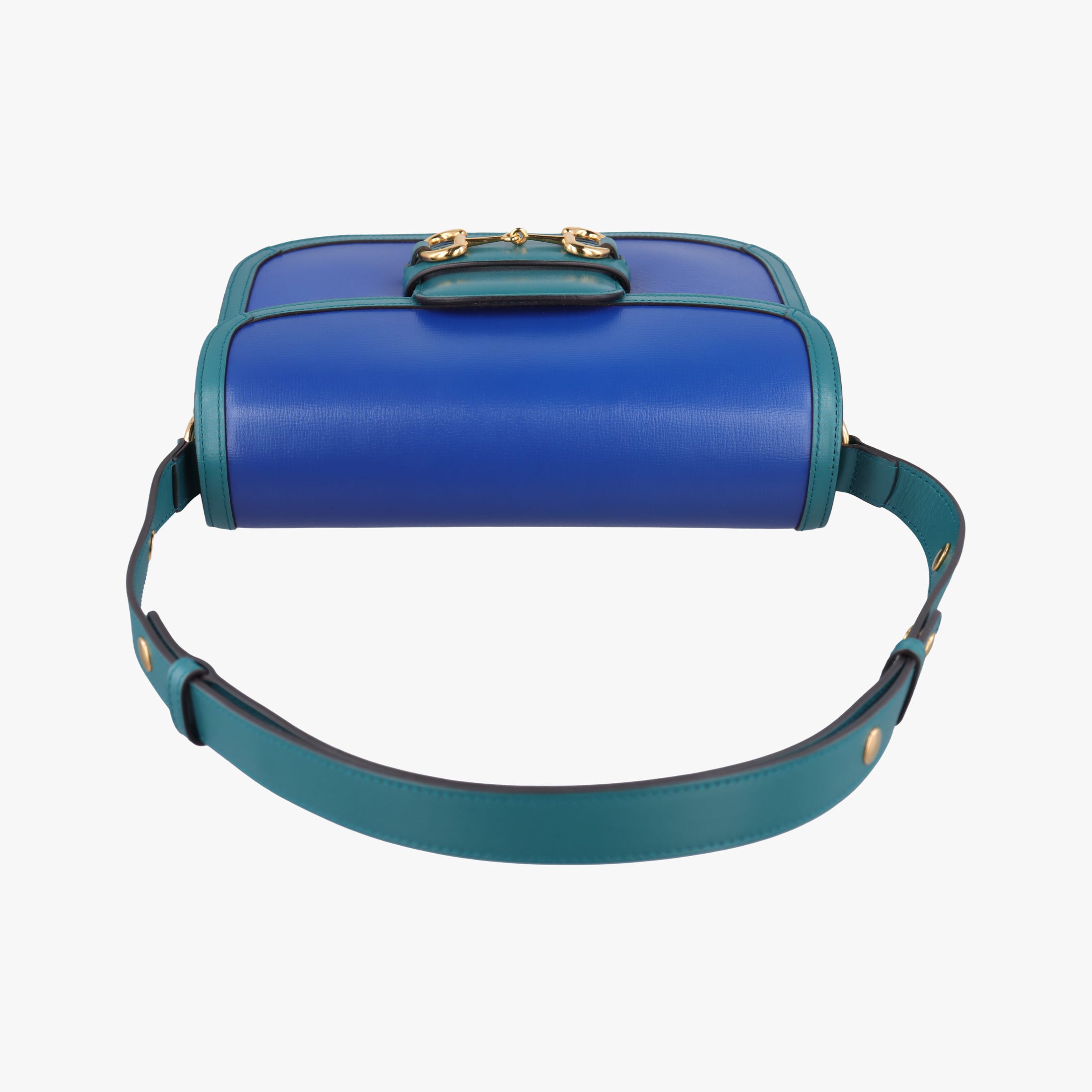The Hacker Project Horsebit 1955 Green × Blue Leather 602204 B034939110ホースビット 1955 グリーン×ブルー レザー 602204 B034939110