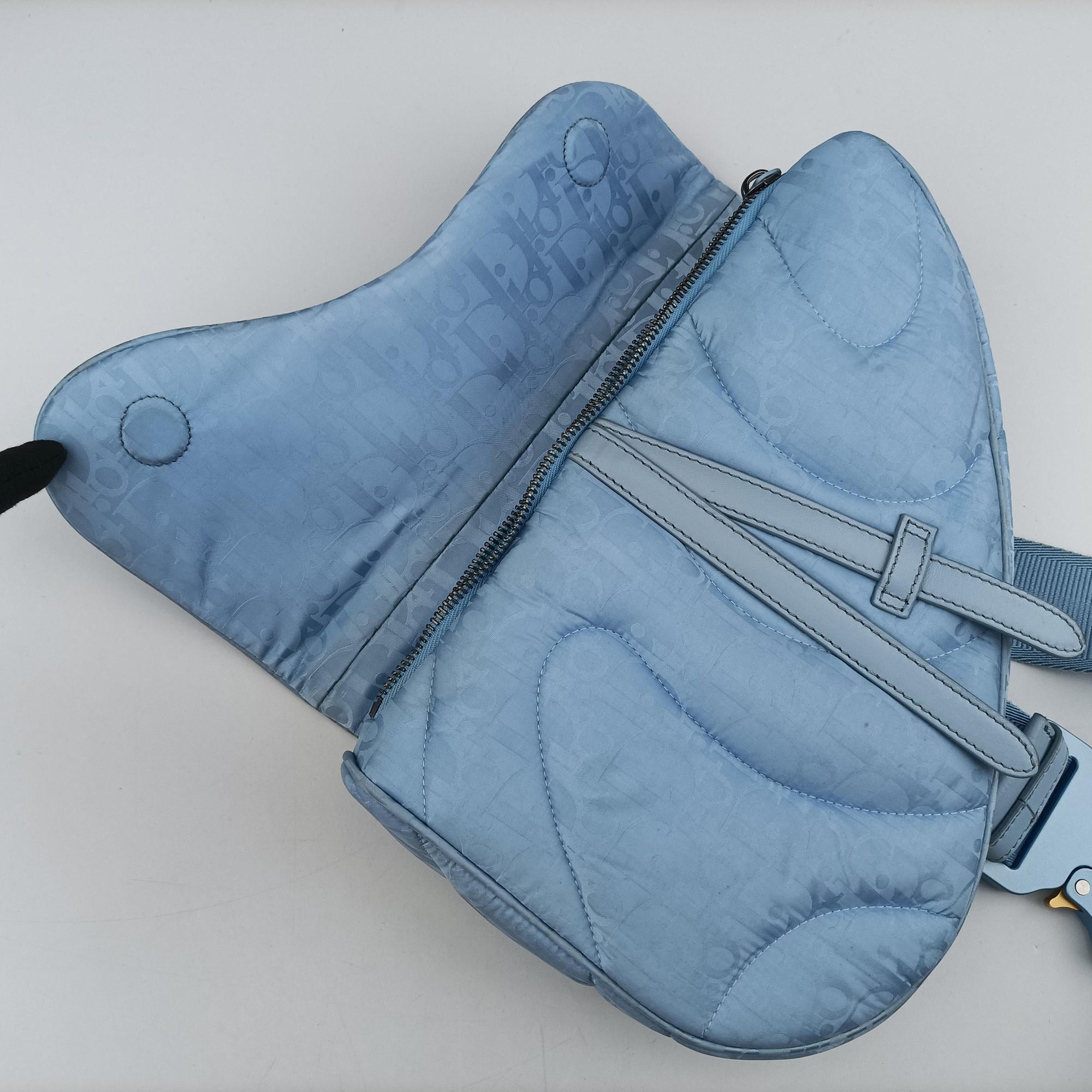Dior x ERL Spring 2023 Collaboration Saddle Blue Fabric 21-BO-1202ディオール × ERL コラボレーション サドル ブルー ファブリック 21-BO-1202