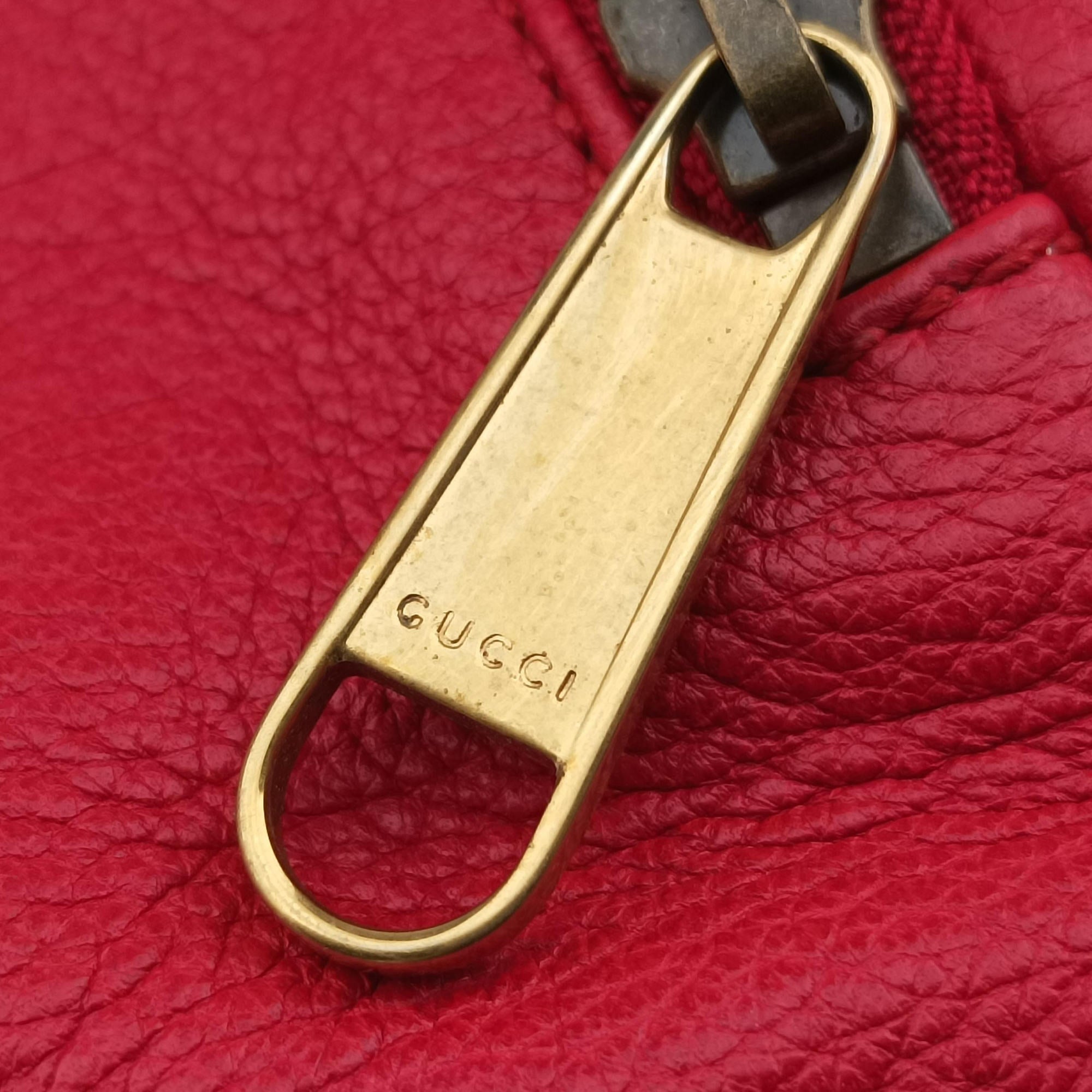 Print Red Leather 527792 H026954112グッチプリント レッド レザー 527792 H026954112