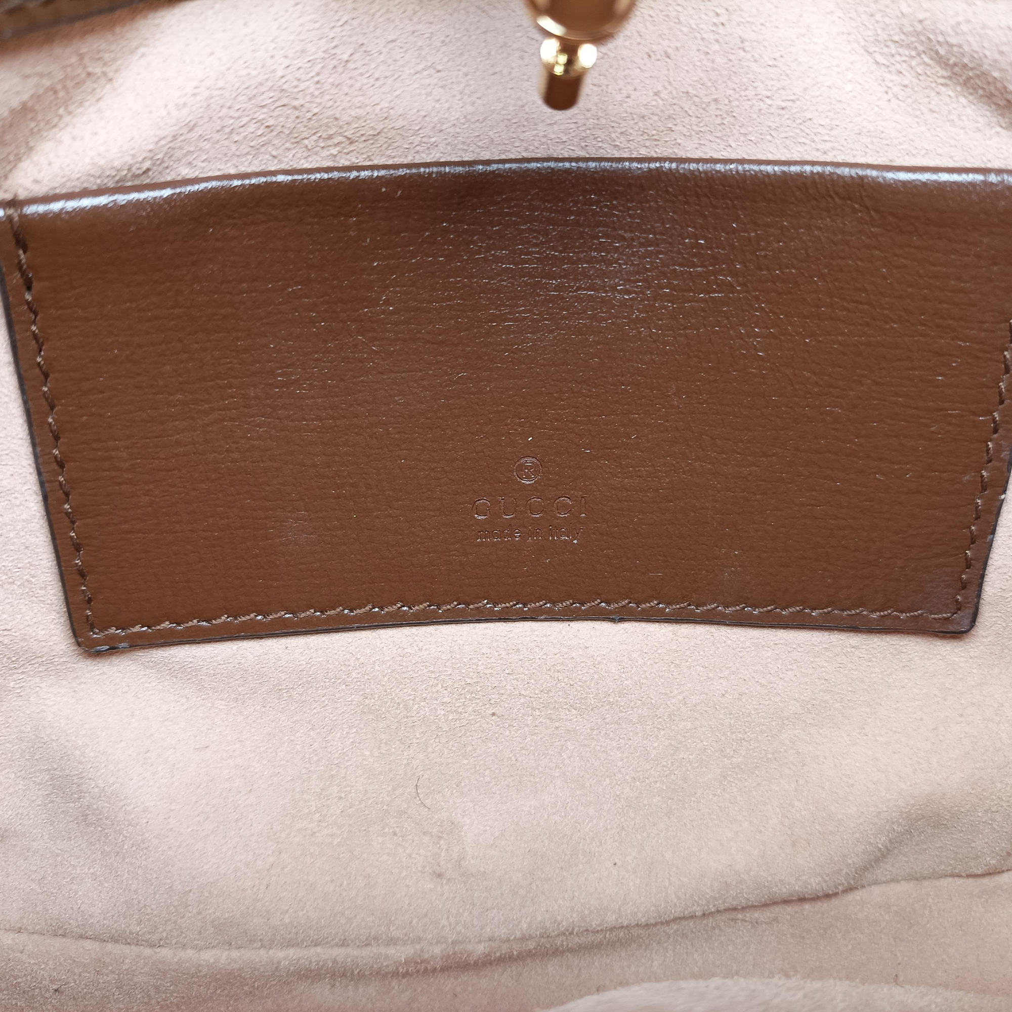 Jackie 1961 GG Supreme Brown PVC coated canvas 637092 D033156629ジャッキー 1961 GGスプリーム ブラウン PVCコーティングキャンバス 637092 D033156629
