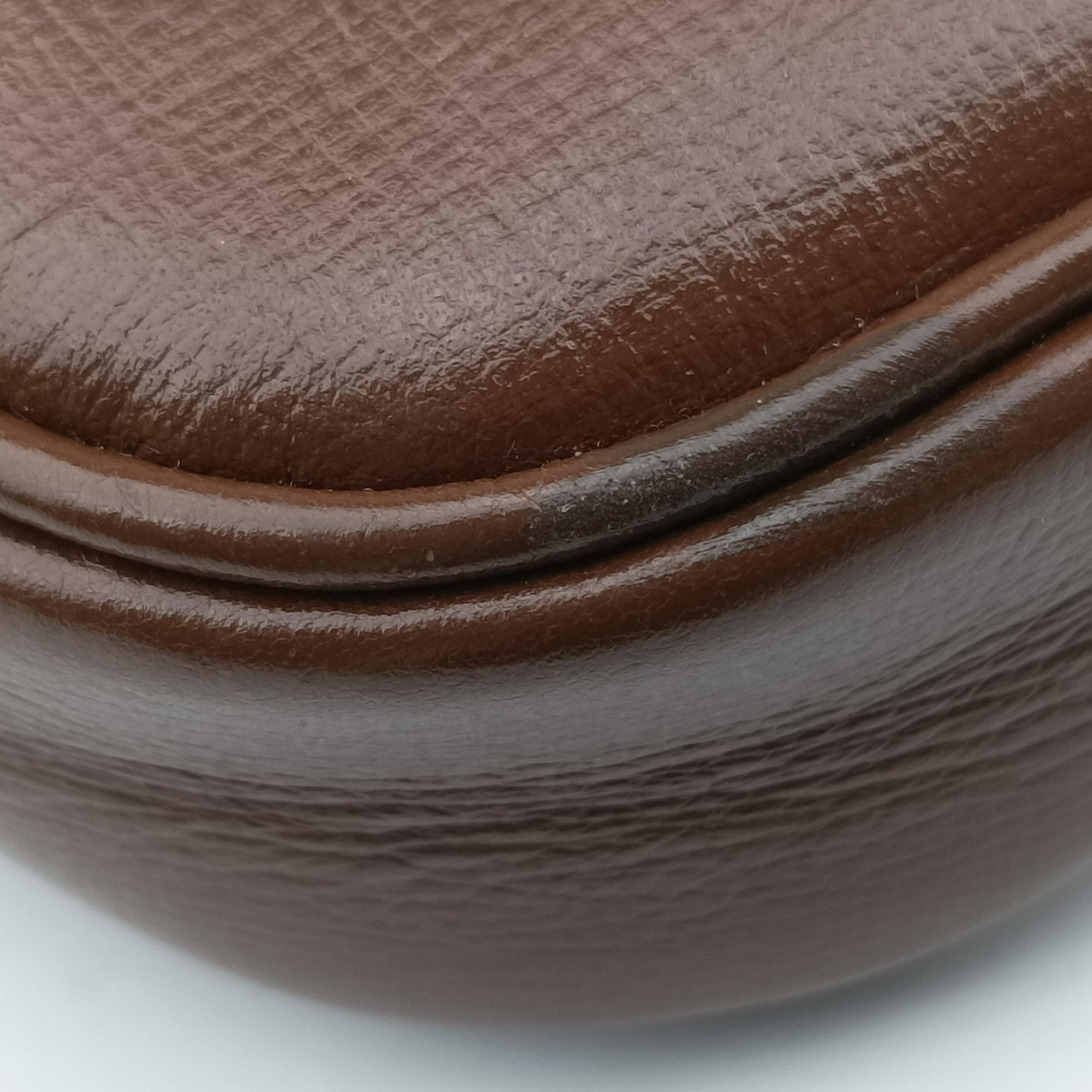 Jackie 1961 GG Supreme Brown PVC coated canvas 637092 D033156629ジャッキー 1961 GGスプリーム ブラウン PVCコーティングキャンバス 637092 D033156629